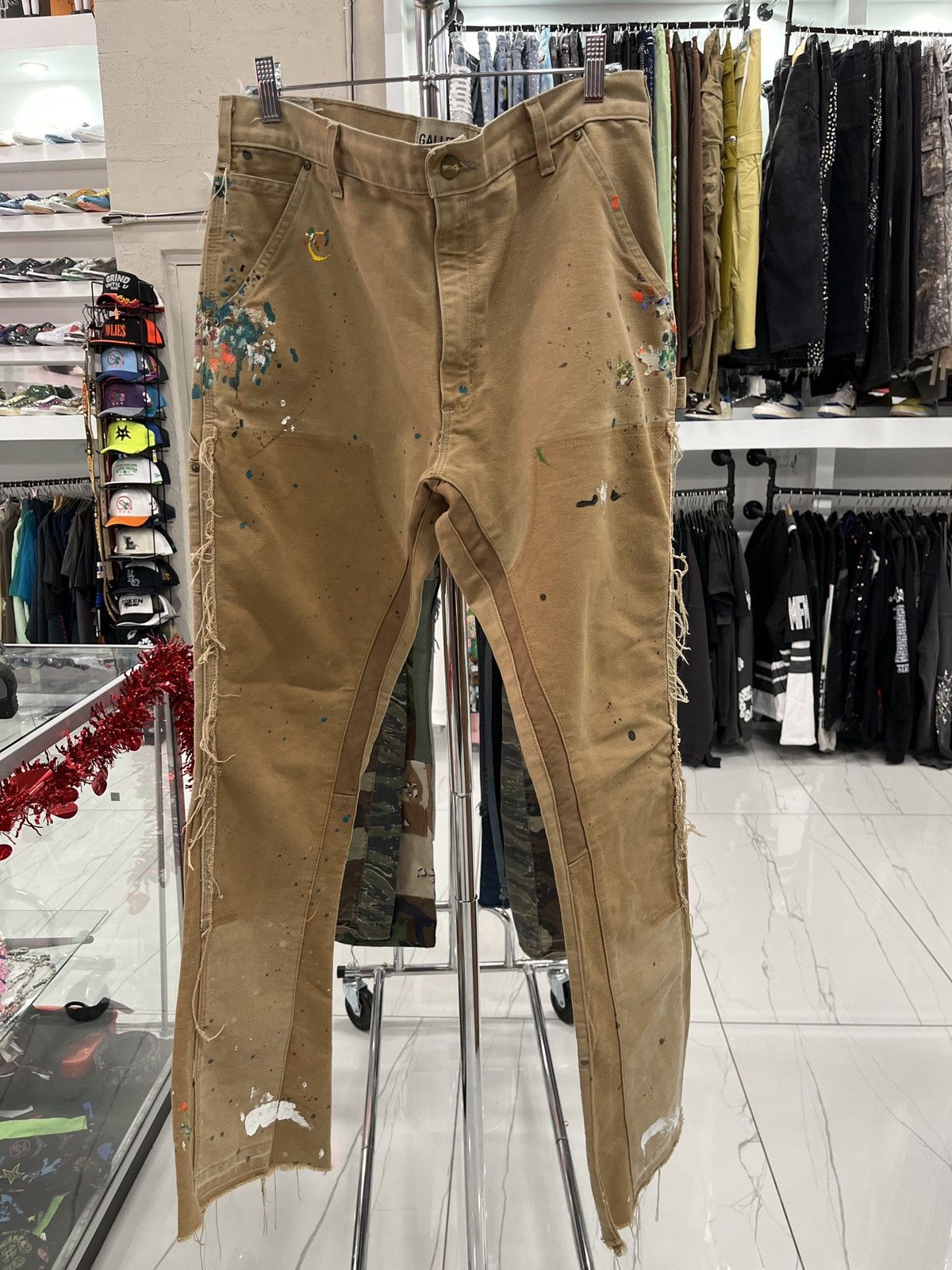 Gallery Dept. La Flare Carpenter Pants Tan Size US 31 - 1 Thumbnail