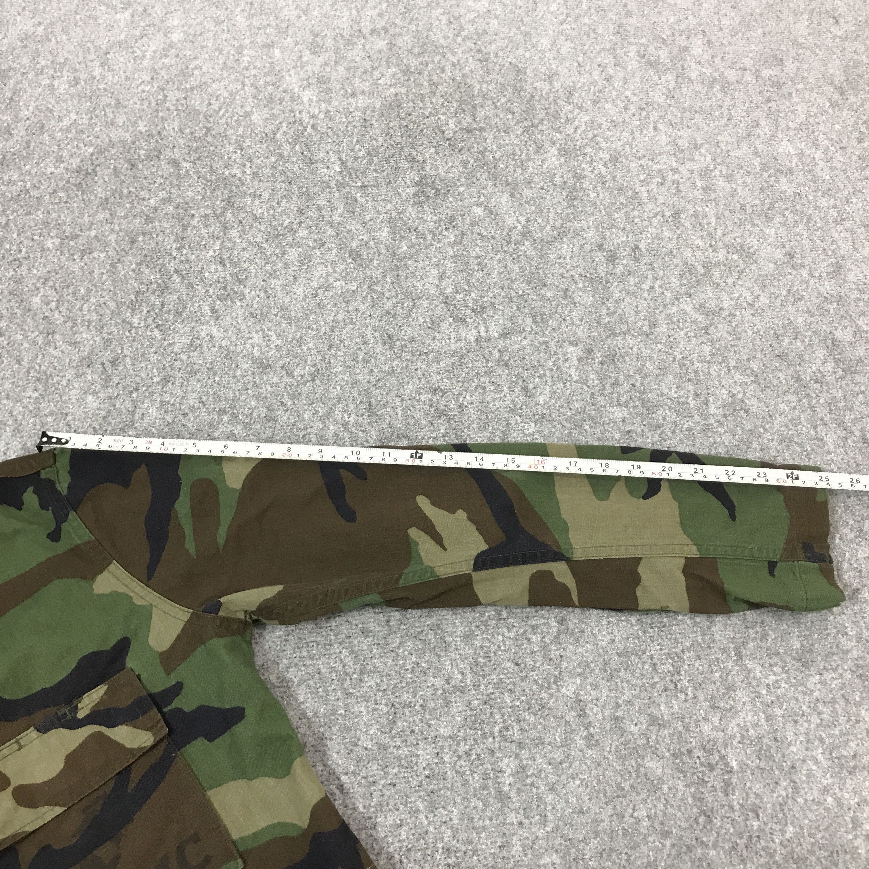 Japanese Brand × Vintage VINTAGE US ARMY USMC CAMO CROPPED STYLE JACKET Size US M / EU 48-50 / 2 - 10 Thumbnail