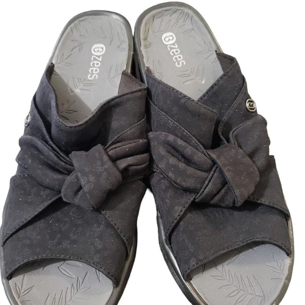 Designer BZees Ladies Slide Wedge Open Toe Slider 9 Size US 9 / IT 39 - 5 Thumbnail