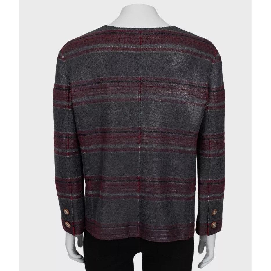 Chanel NWOT Chanel Dallas Cashmere Collarless Jacket - FR46/3XL Size XL / US 12-14 / IT 48-50 - 3 Thumbnail