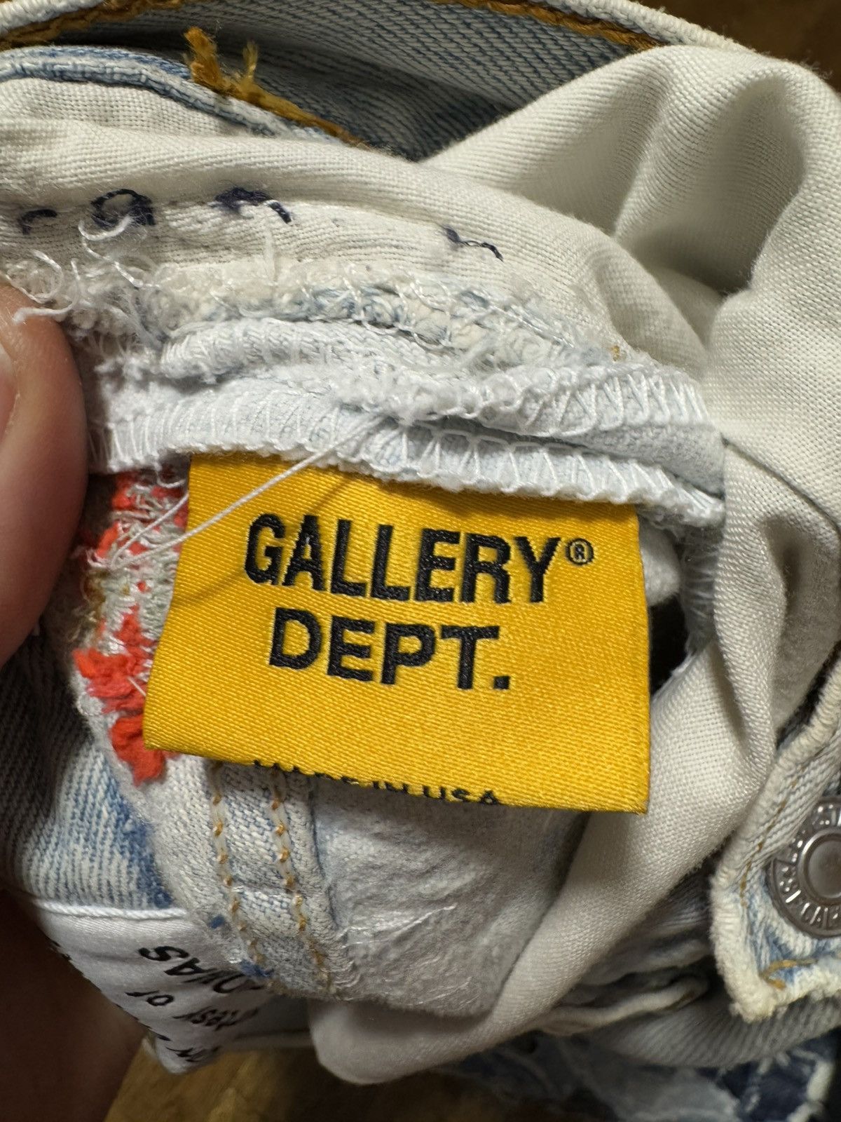 Gallery Dept. Gallery Dept Super G Patch La Flare Jeans Size US 30 / EU 46 - 11 Thumbnail