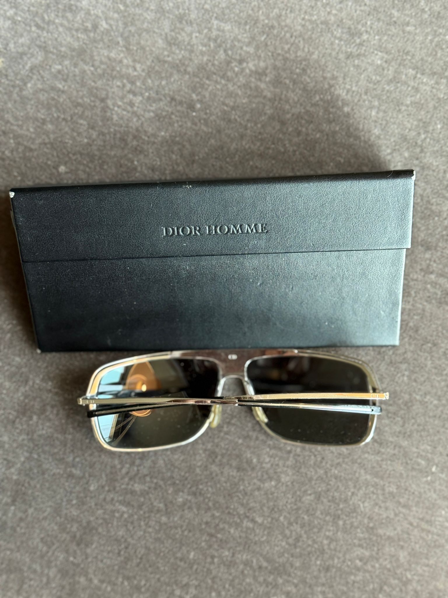 Dior Dior Homme Silver Aviator Sunglasses Size ONE SIZE - 4 Thumbnail