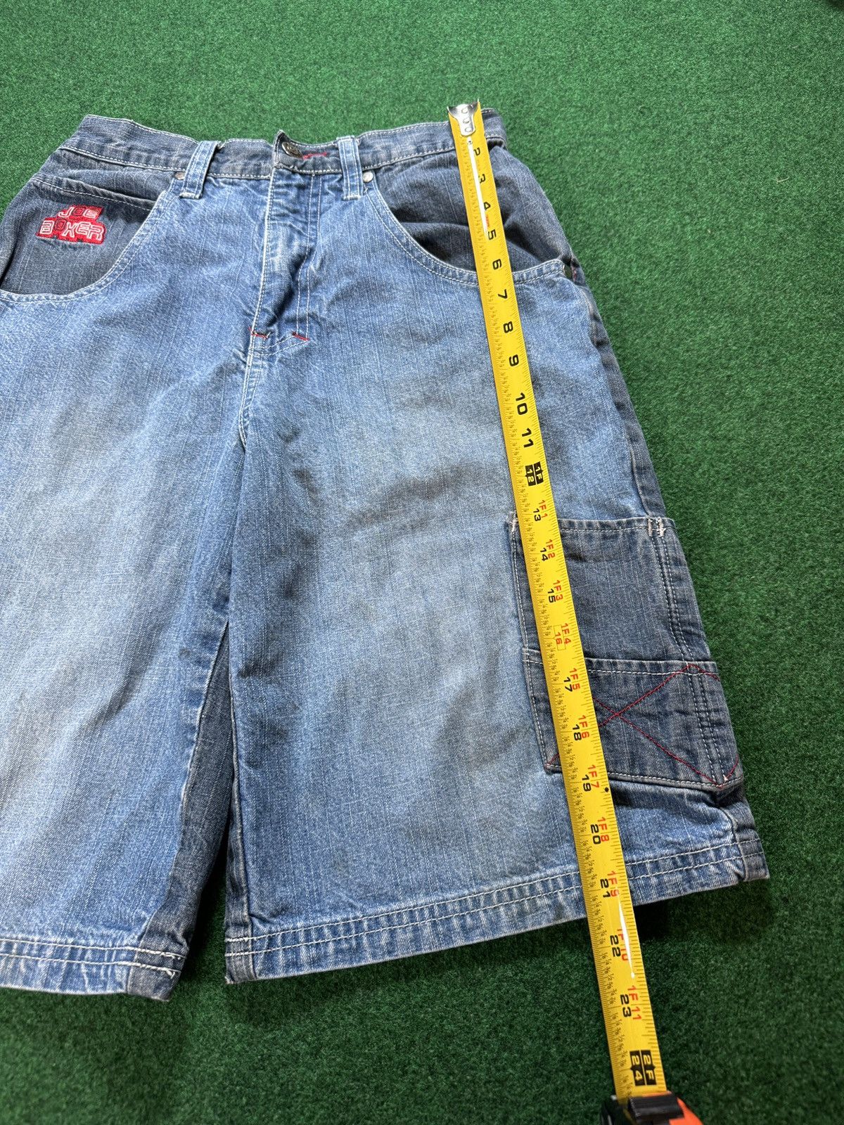 Joe Boxer × Southpole Y2K Southpole Style Jorts Baggy Denim Shorts Size US 26 / EU 42 - 8 Thumbnail