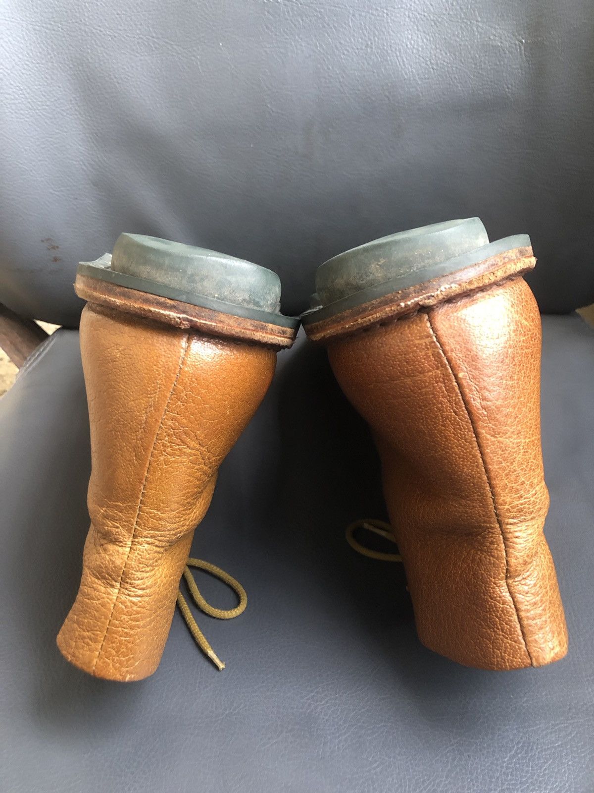 Trippen AaTrippen Brown Calfskin Leather Women’s Boots Size 41 Size US 9.5 / IT 39.5 - 11 Thumbnail