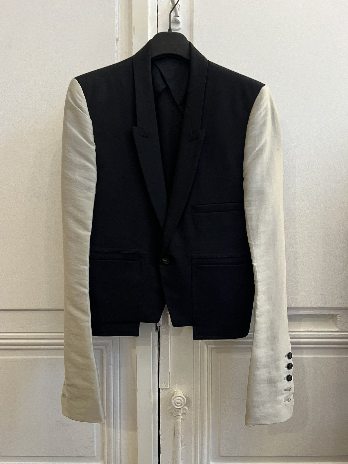 Rick Owens Rick Owens SS19 Cropped Blazer Size 48R - 1 Thumbnail