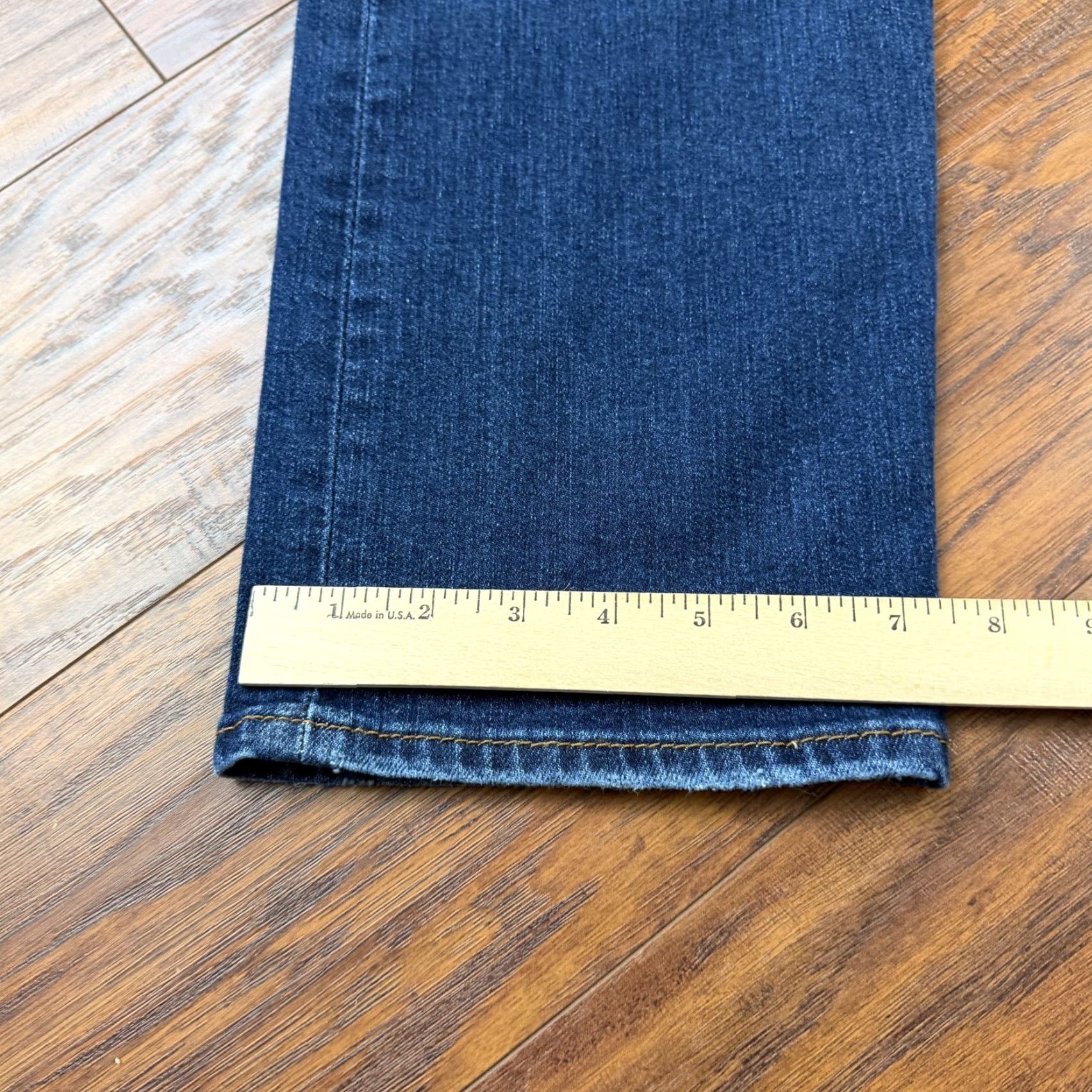 Levi's Levis Jeans Women 26 Ribcage Straight Ankle High Button Fly Stretch Denim 23x27 Size 26" / US 2 / IT 38 - 7 Thumbnail