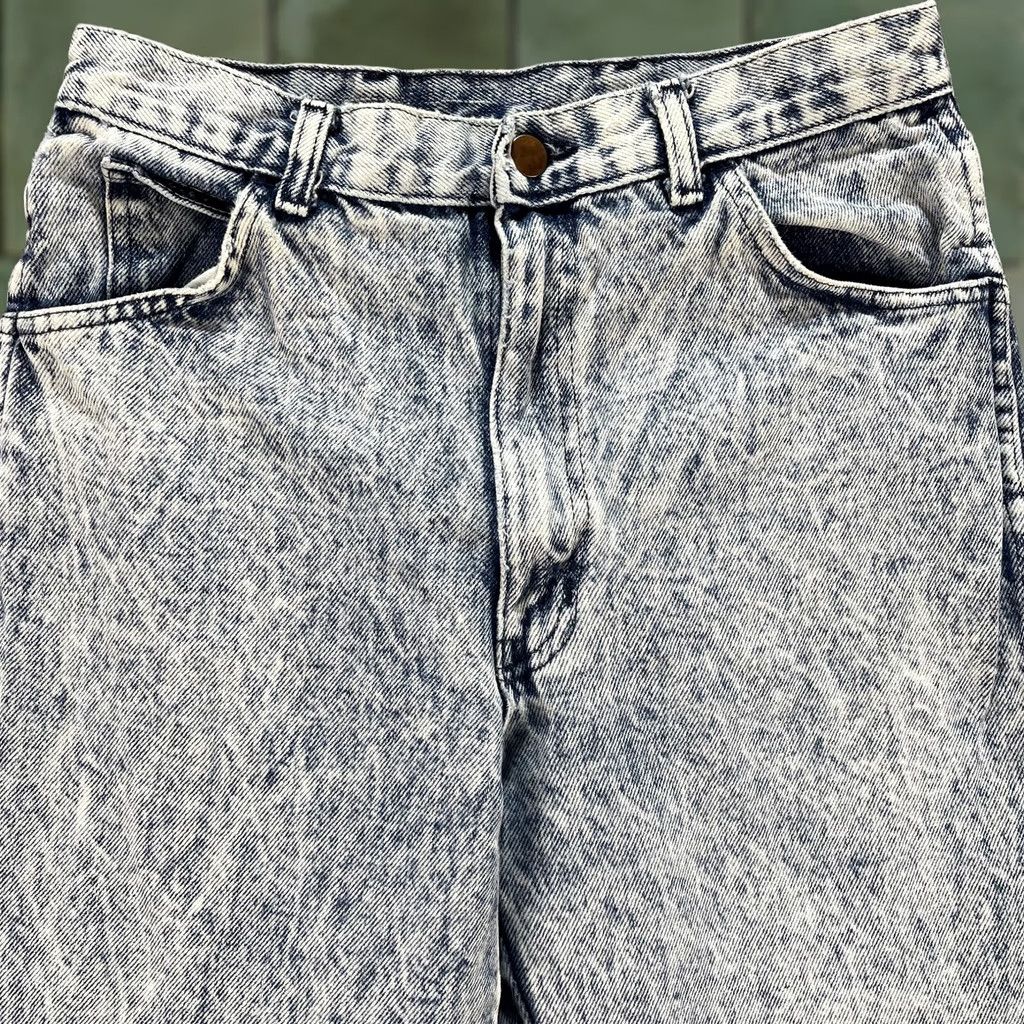 Vintage VINTAGE Bristol Blues Jeans Mens 30x34 Acid Wash Made USA Union Jack Patch 90s Size US 30 / EU 46 - 1 Thumbnail
