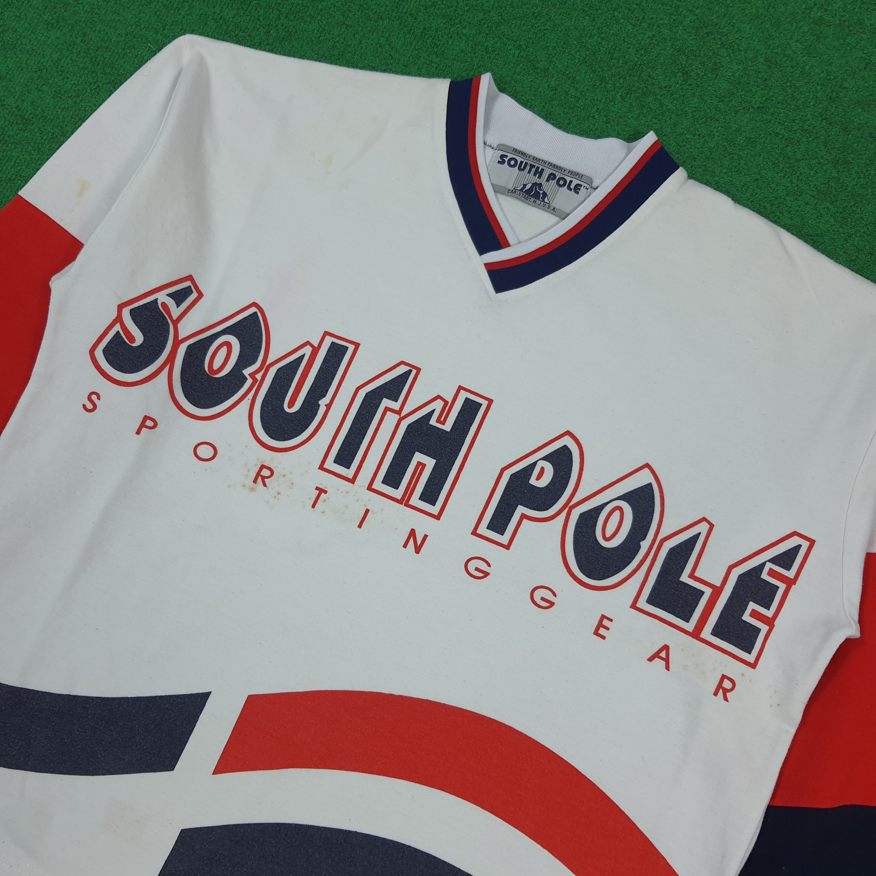 Southpole Vintage South Pole Sporting Gear Sweatshirt C295N18 Size US XL / EU 56 / 4 - 2 Thumbnail