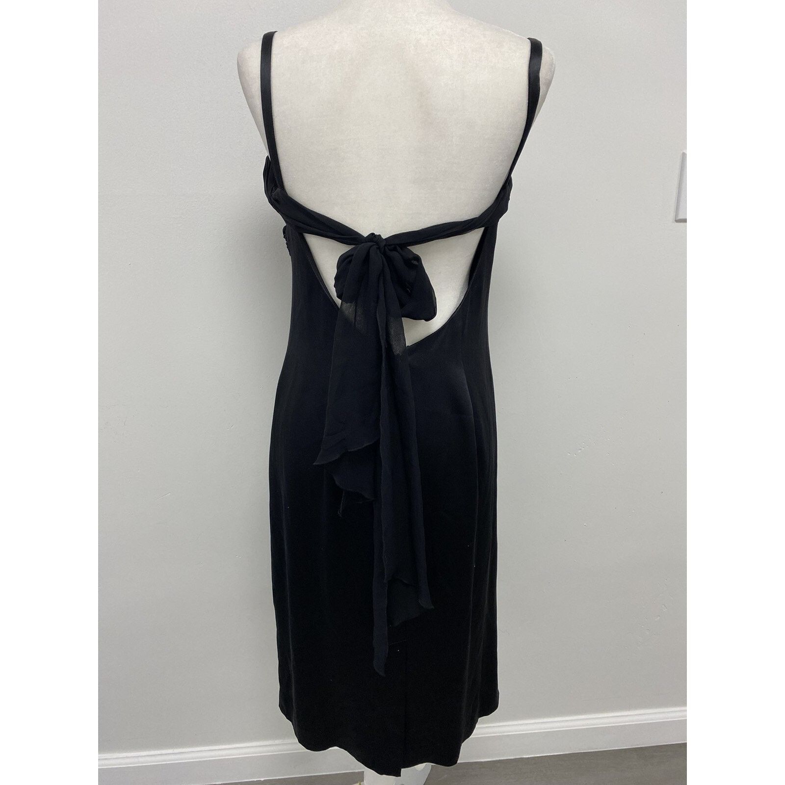 Dana Lee Dina Bar-el Balgown Cocktail Dress USA made Black 12 A000622 Size XL / US 12-14 / IT 48-50 - 2 Thumbnail