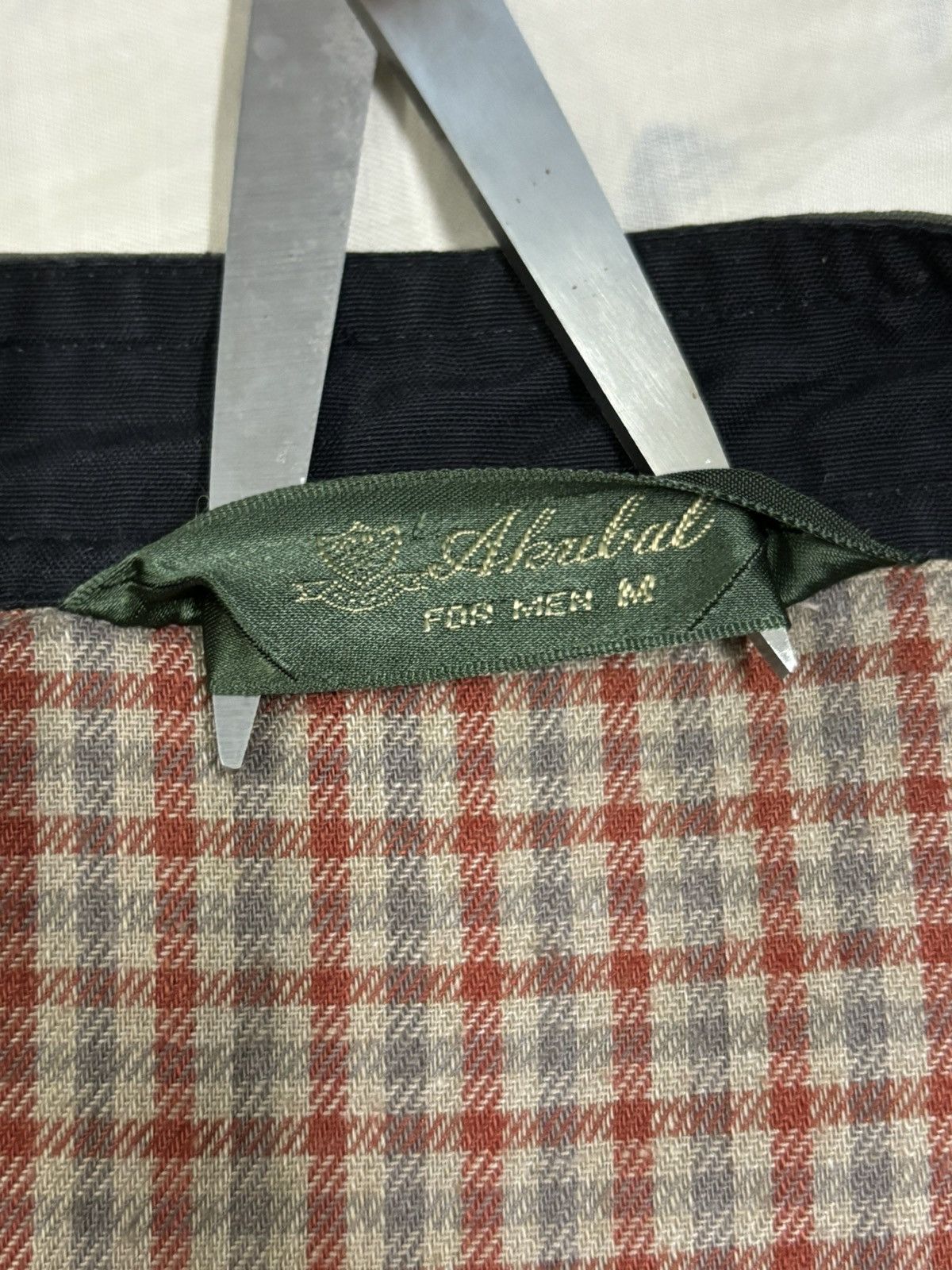 Japanese Brand Vintage Japanese Brand Plaid Tartan Lined Bomber Jacket Size US M / EU 48-50 / 2 - 18 Thumbnail