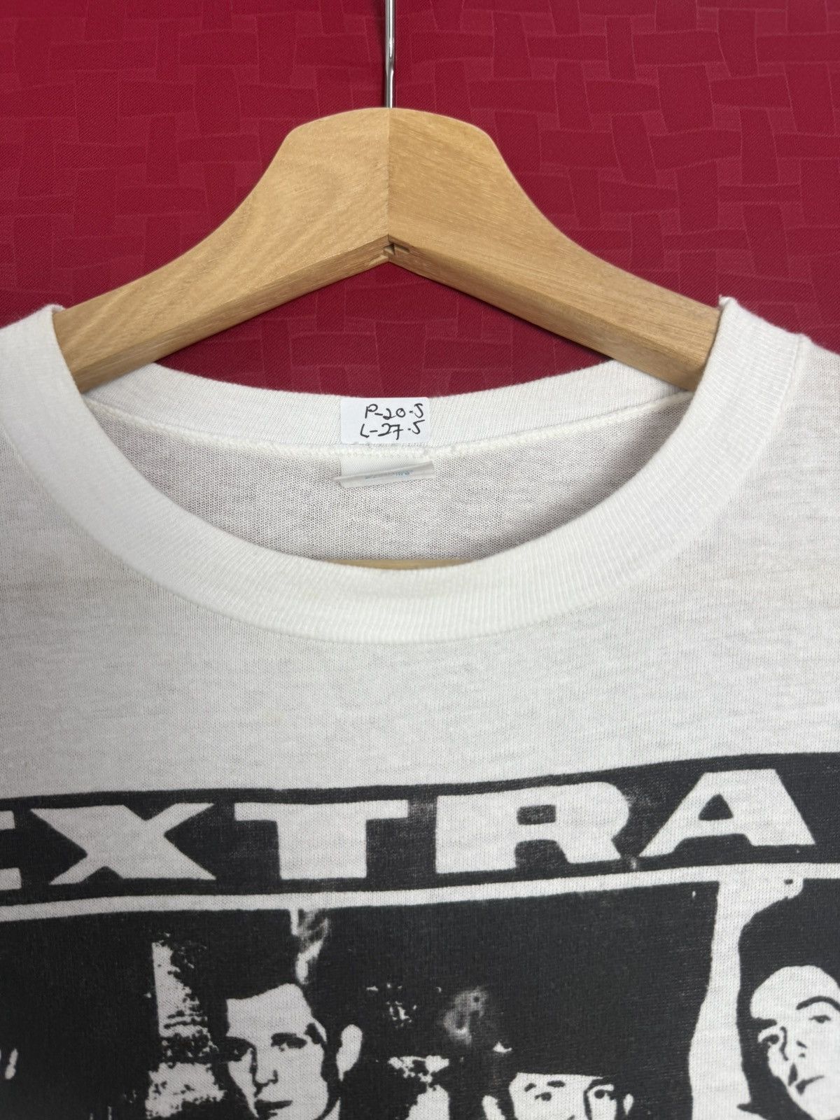Band Tees × Vintage Vintage 80s The clash Band Tee Size US L / EU 52-54 / 3 - 3 Thumbnail