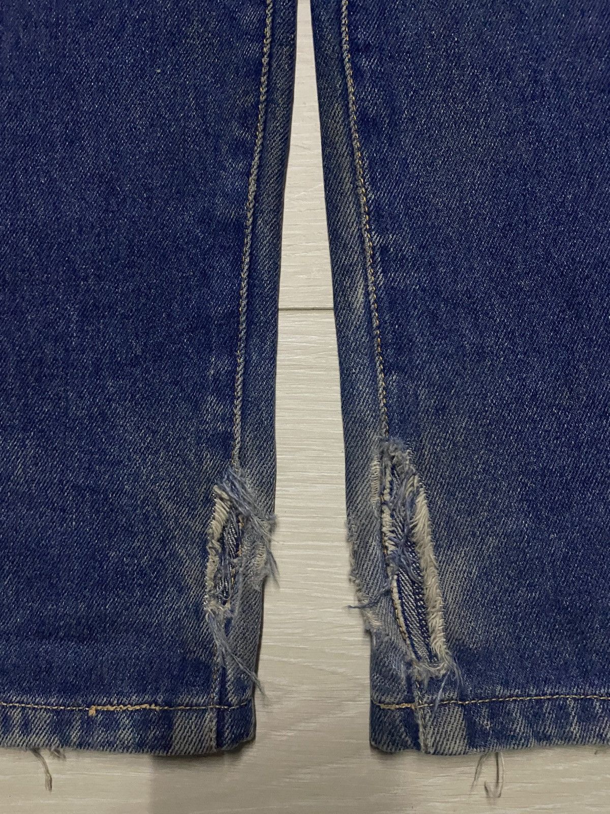 Japanese Brand Vintage Japanese Brand Tappo Mud wash Distressed Loose Jeans Size US 32 / EU 48 - 7 Thumbnail