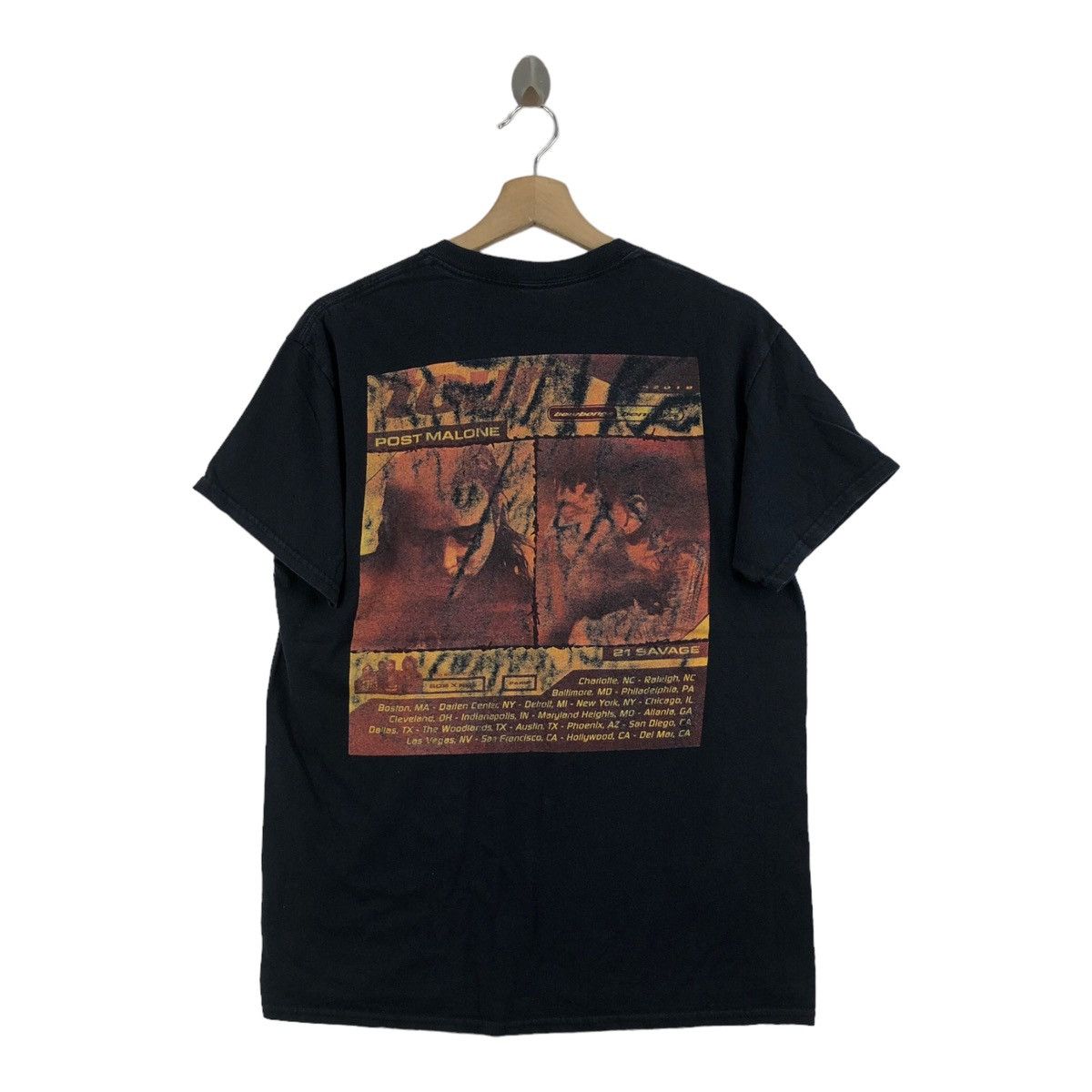 Rap Tees POST MALONE x 31 SAVAGE Tour T-Shirt Rap Tees Size US M / EU 48-50 / 2 - 4 Thumbnail