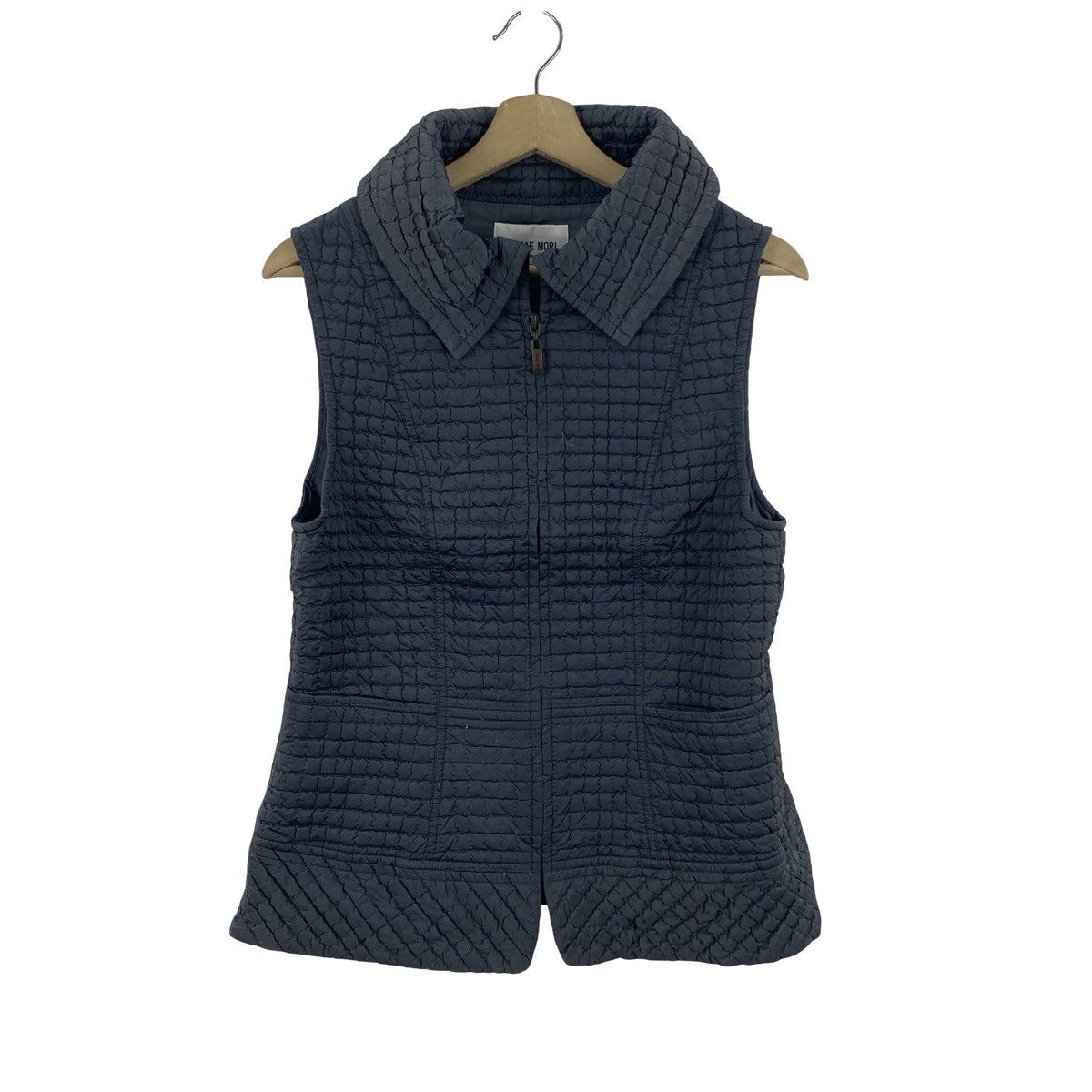 Hanae Mori Vintage HANAE MORI DEUX Quilted Puffer Vest Jacket Zip Size S / US 4 / IT 40 - 5 Thumbnail