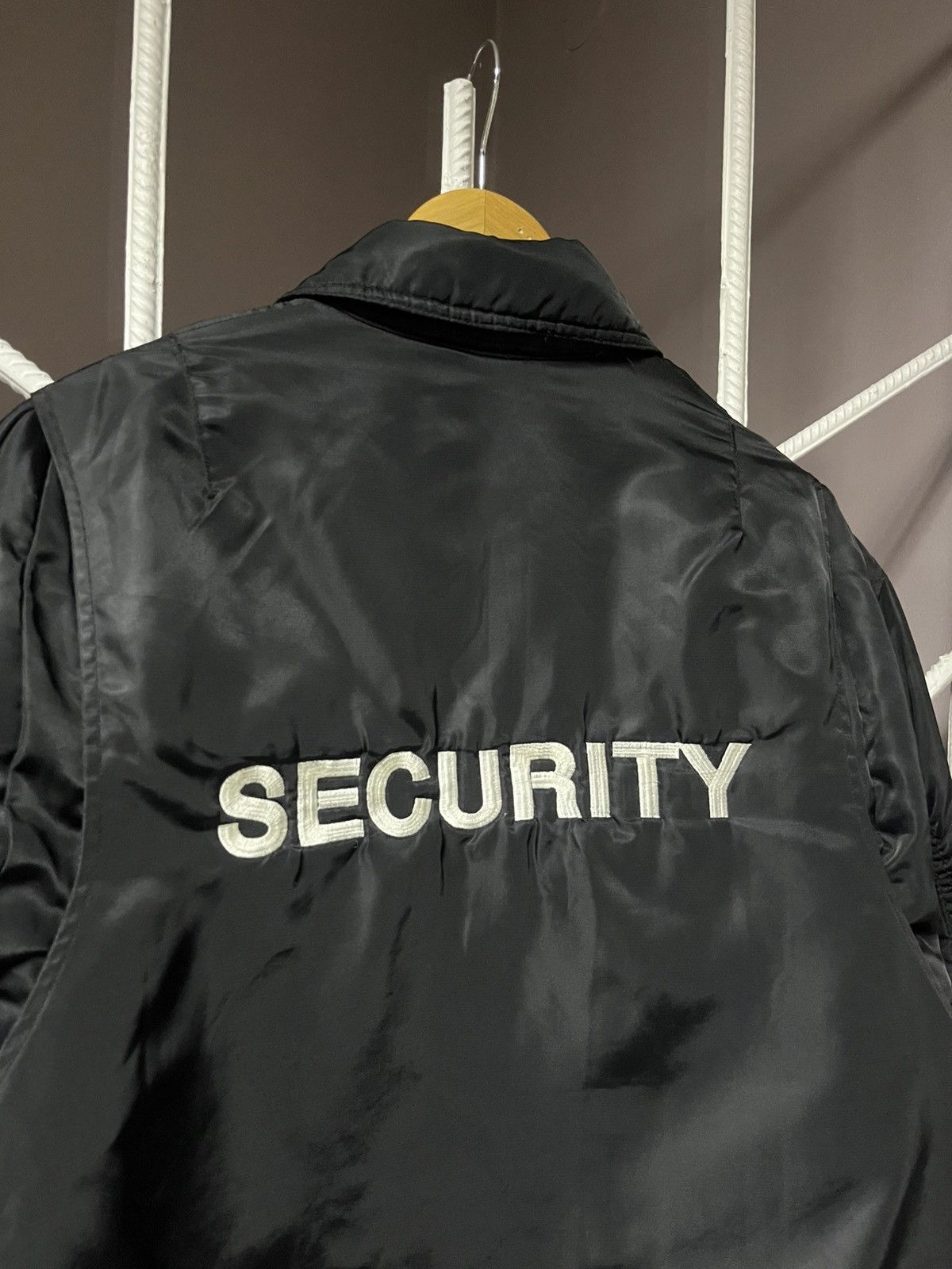 Alpha Industries Vintage MA-1 Alpha Industries Security Bomber Jacket Size US M / EU 48-50 / 2 - 5 Thumbnail