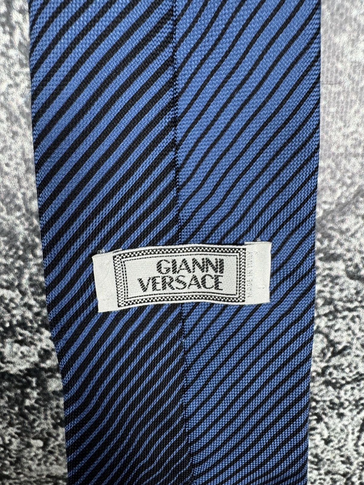 Versace Jeans Couture Vintage Tie Gianni Versace Medusa Logo Made it Italy Size ONE SIZE - 9 Thumbnail