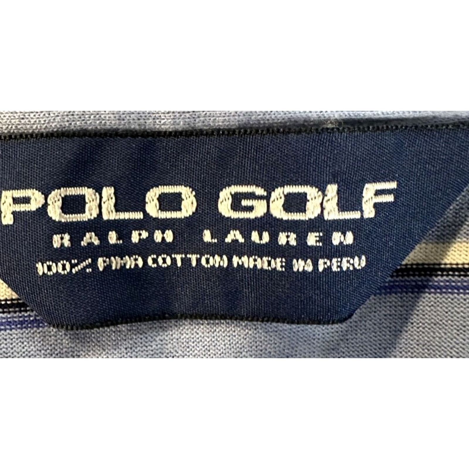 Ralph Lauren Ralph Lauren Polo Golf Shirt Mens Large Blue Pima Cotton Polo Short Sleeve Denim? Wait. Size US L / EU 52-54 / 3 - 4 Thumbnail