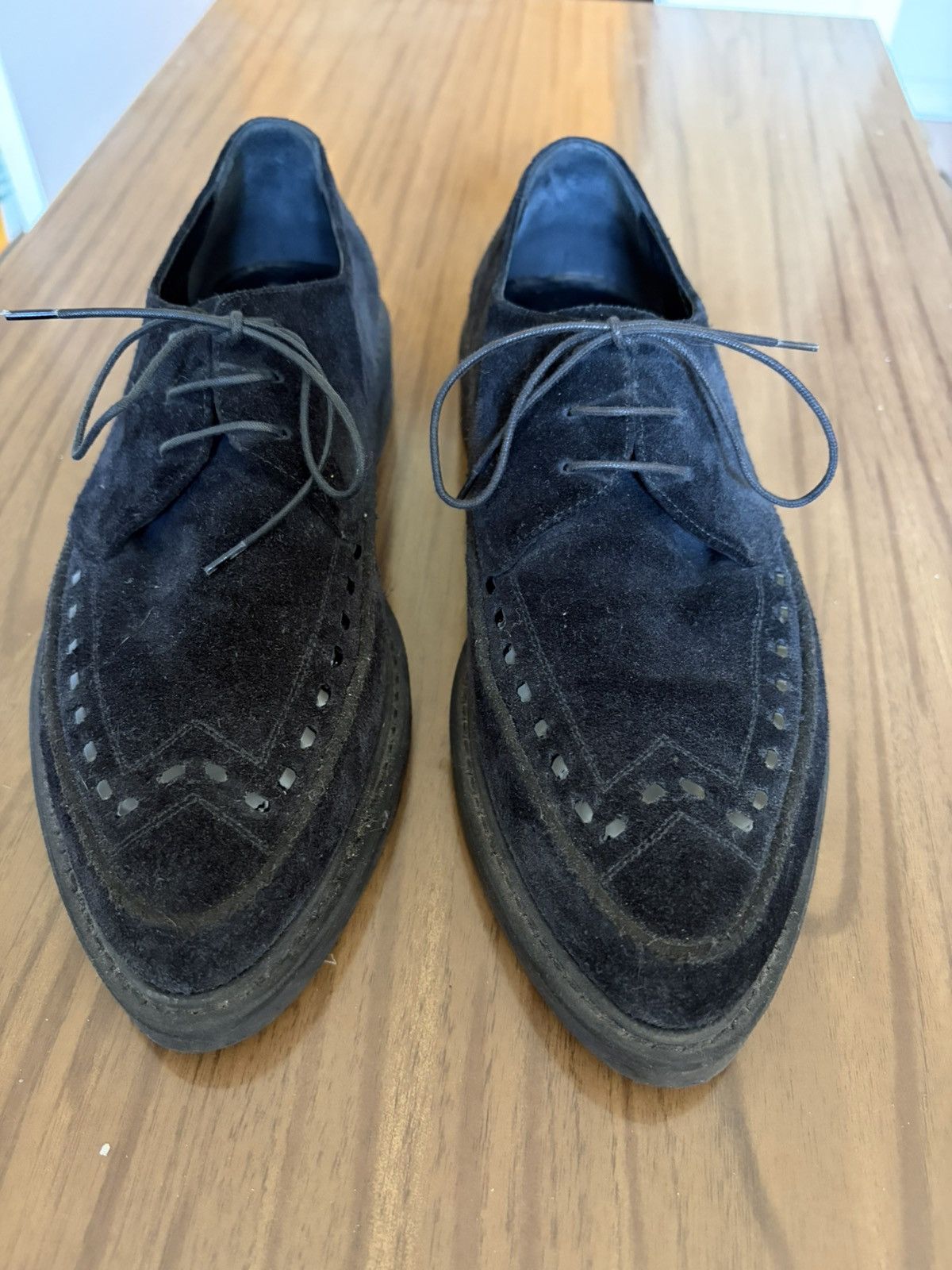 Celine Celine Hedi Slimane FW19 Suede Creeper Size US 8.5 / EU 41-42 - 3 Thumbnail