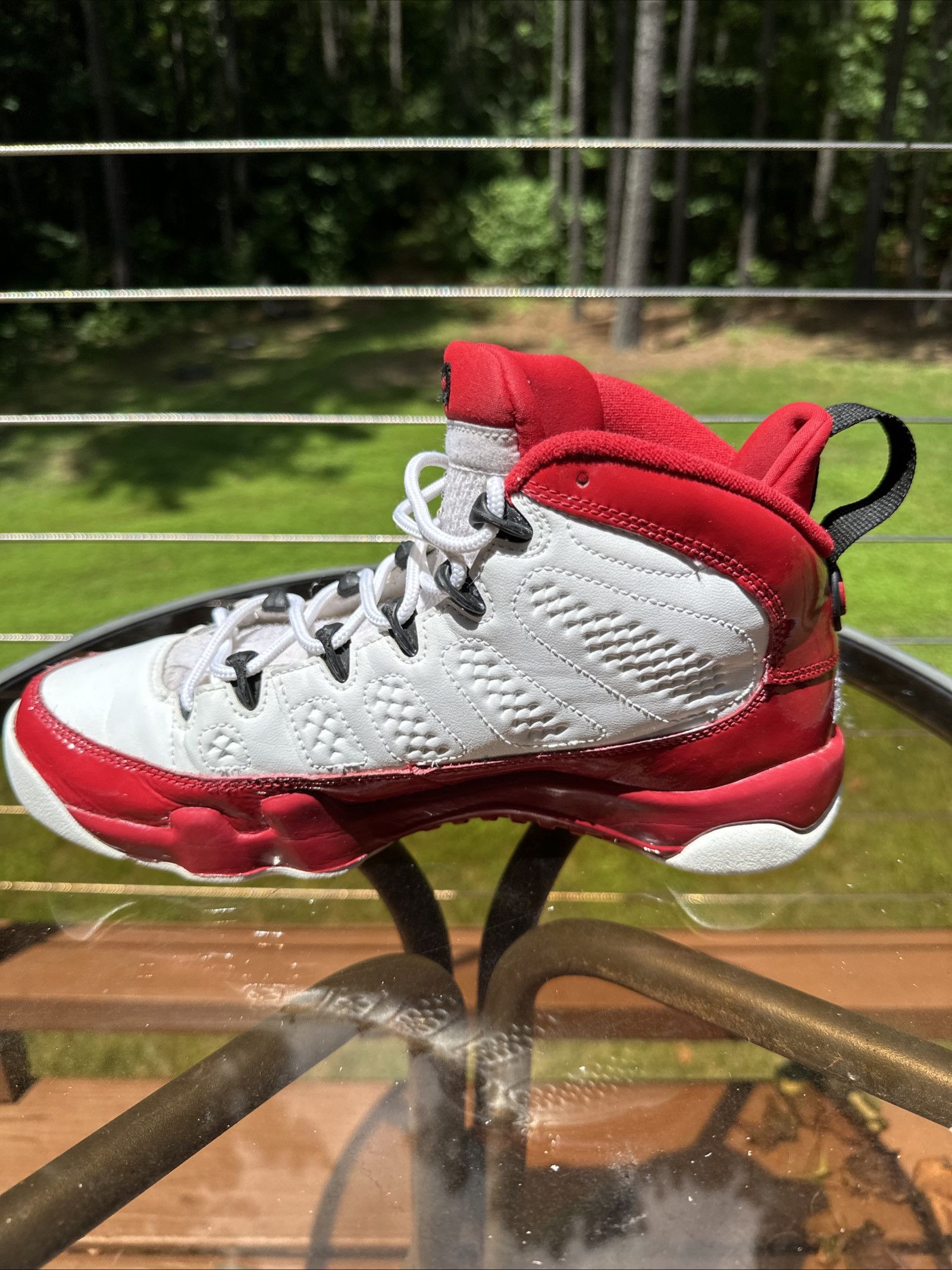 Jordan Brand Nike Air Jordan 9 Retro Gym Red 302359-160 GS Size 7y Size US 7 / EU 40 - 11 Thumbnail
