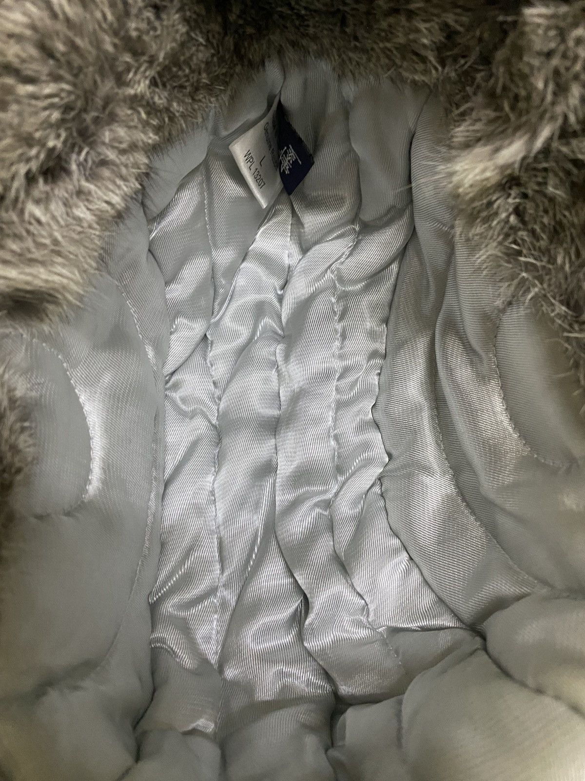 Stussy Vintage Y2K Stussy Fleece Trapper Rabbit Fur Ushanka Hat Size ONE SIZE - 6 Thumbnail