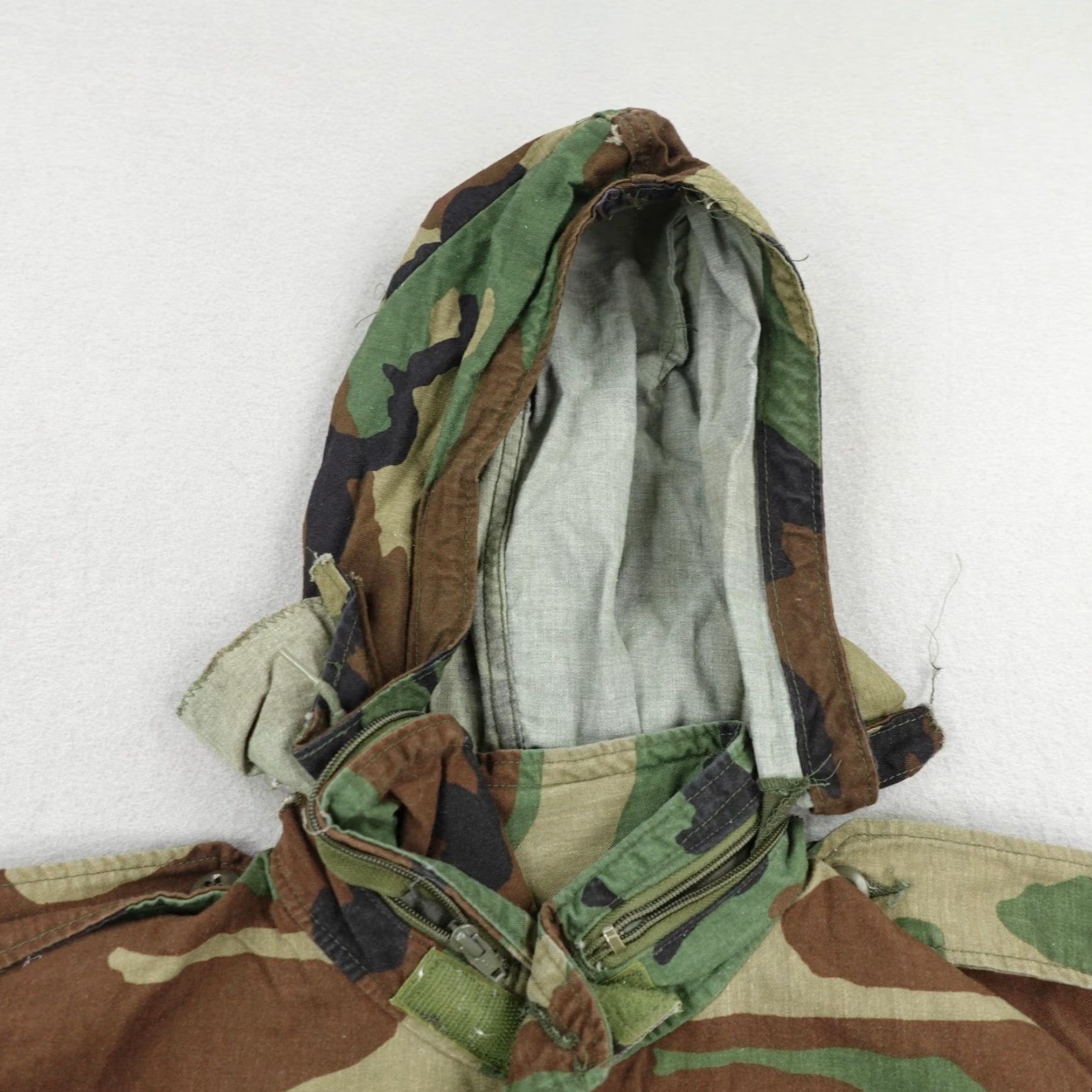 Vintage VINTAGE Golden Mfg US Army Jacket Mens Medium Field Woodland Camo Cold Weather Military Coat 80s Size US M / EU 48-50 / 2 - 2 Thumbnail