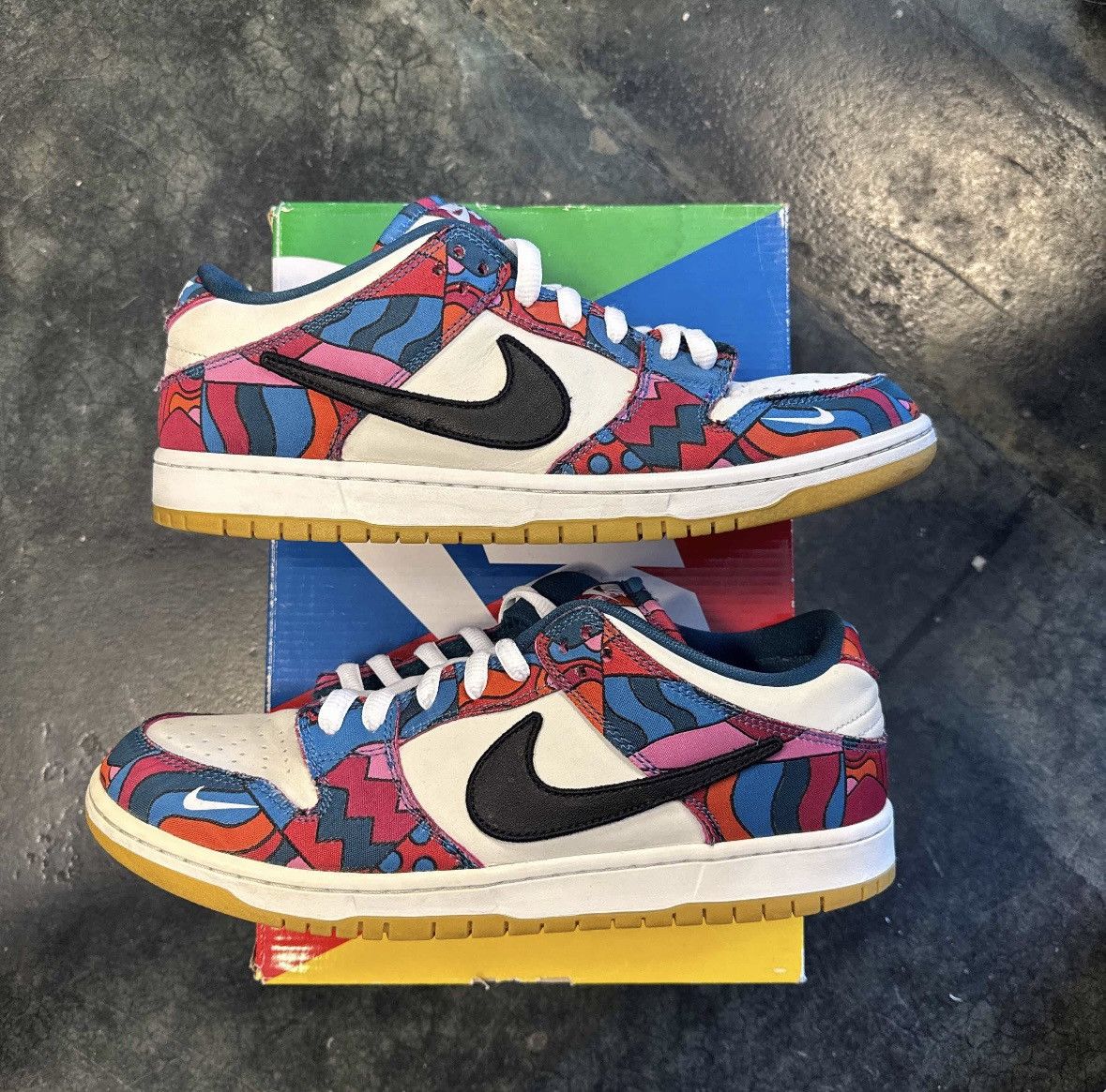 Nike Dunk Low SB Parra Abstract Art Size US 11 / EU 44 - 1 Thumbnail