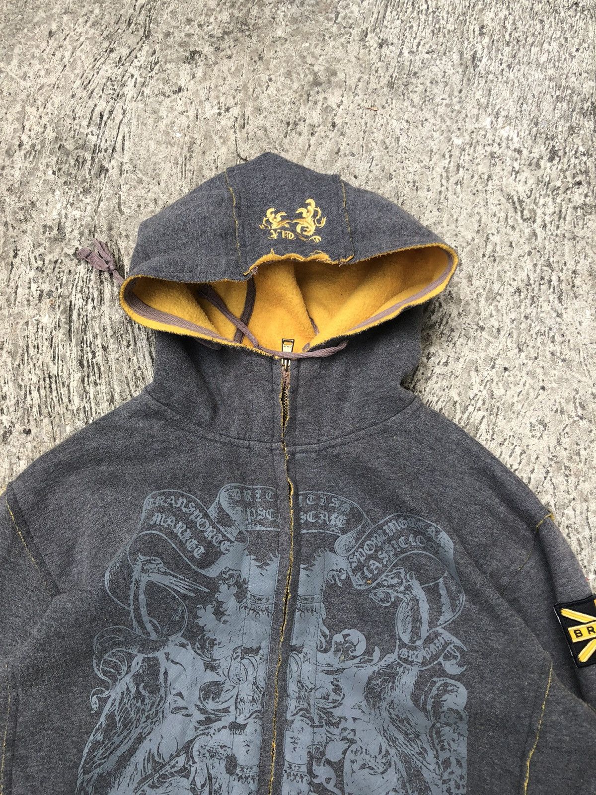 If Six Was Nine × Japanese Brand × Le Grande Bleu (L.G.B.) Y2k style LGB zip hoodie Size US M / EU 48-50 / 2 - 2 Thumbnail