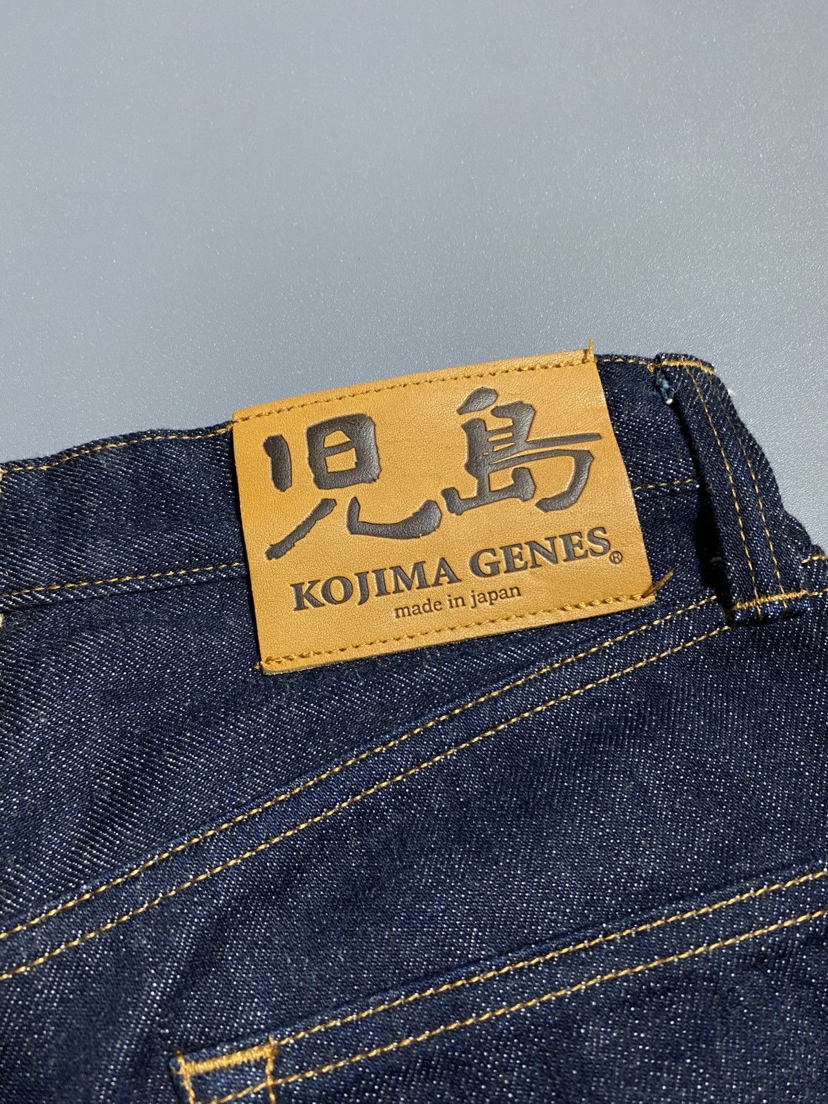KOJIMA GENES KOJIMA GENES Japan Nice Design Indigo Jeans Size US 30 / EU 46 - 6 Thumbnail