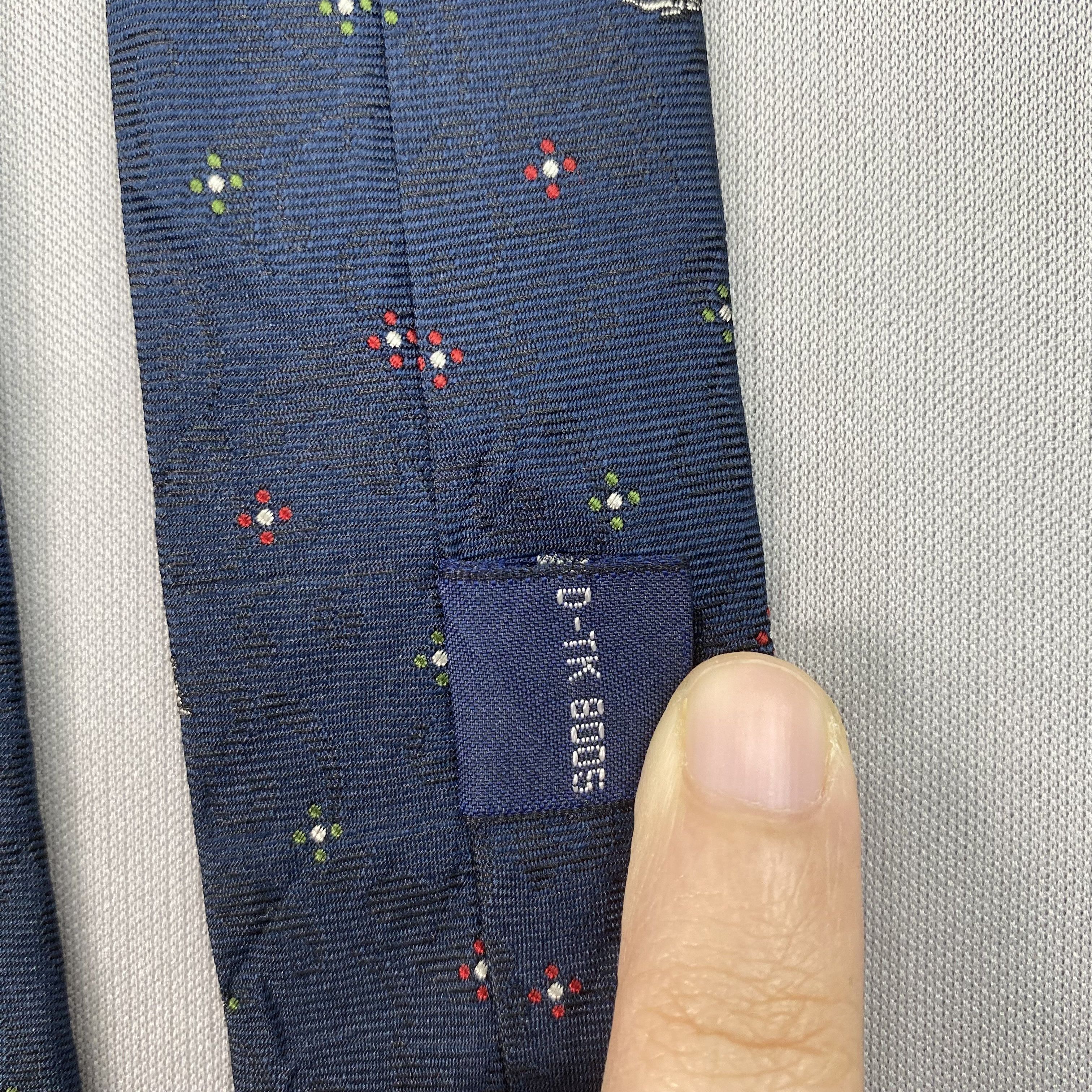 Burberry Vintage Burberry SILK Necktie Cravate Pure Silk Neck Tie Size ONE SIZE - 7 Thumbnail