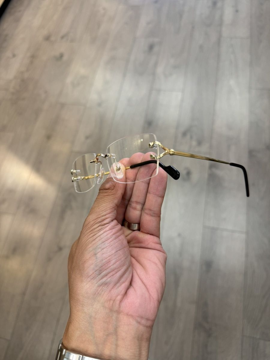 Cartier NEW Cartier Gold Big C’s Eyeglasses Glasses 2025 Release Size ONE SIZE - 5 Thumbnail