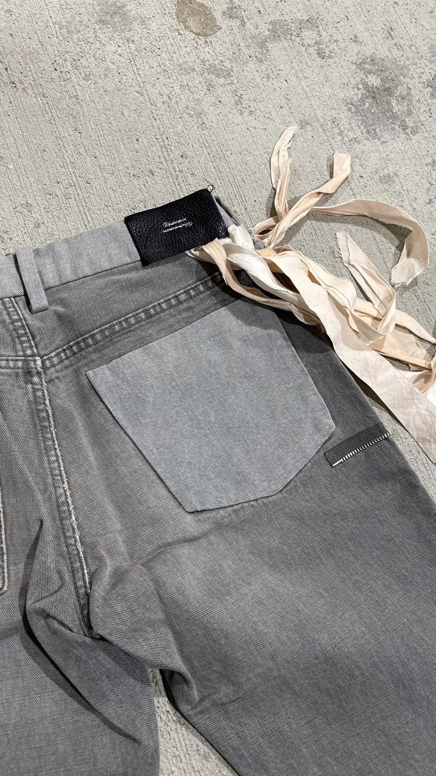 Jun Takahashi × Undercover Undercover SS2005 But Beautiful Fringe Denim Size US 32 / EU 48 - 14 Thumbnail