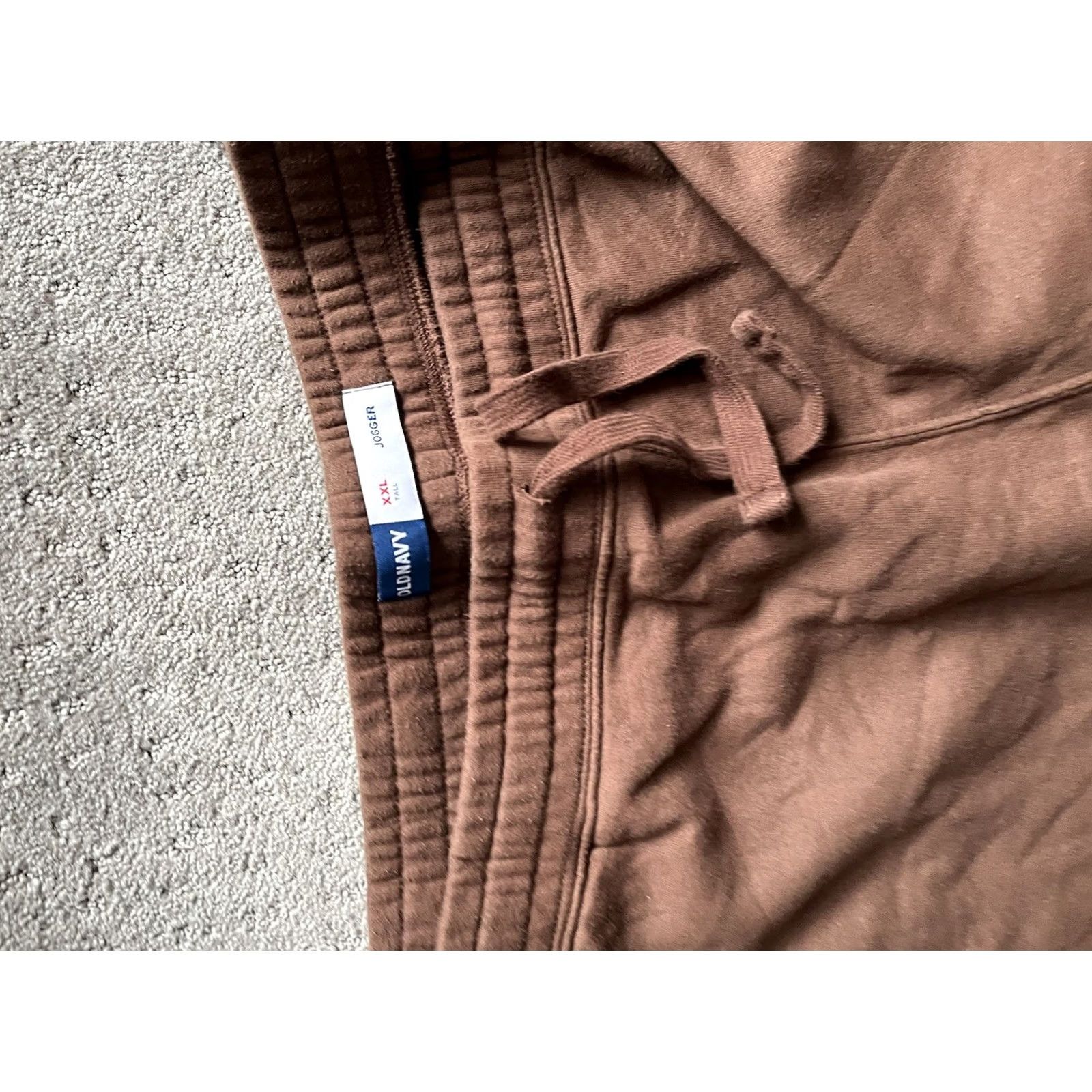Old Navy Old Navy Jogger Sweatpants Mens Size XXL Brown Casual Athleisure Drawstring Size US 39 - 5 Thumbnail