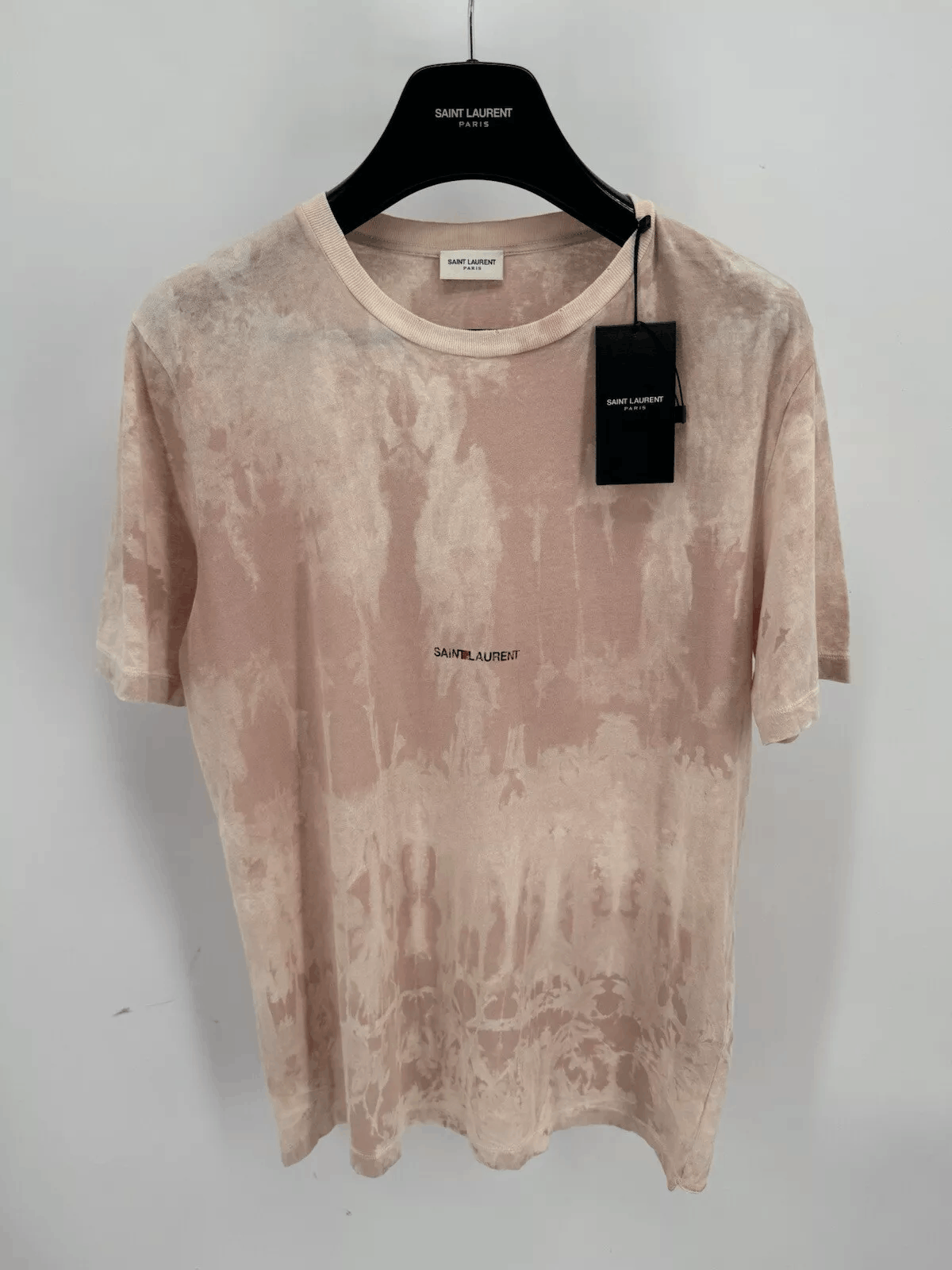 Yves Saint Laurent Saint Laurent Tie Dye Logo T Shirt XS Size US XS / EU 42 / 0 - 1 Thumbnail