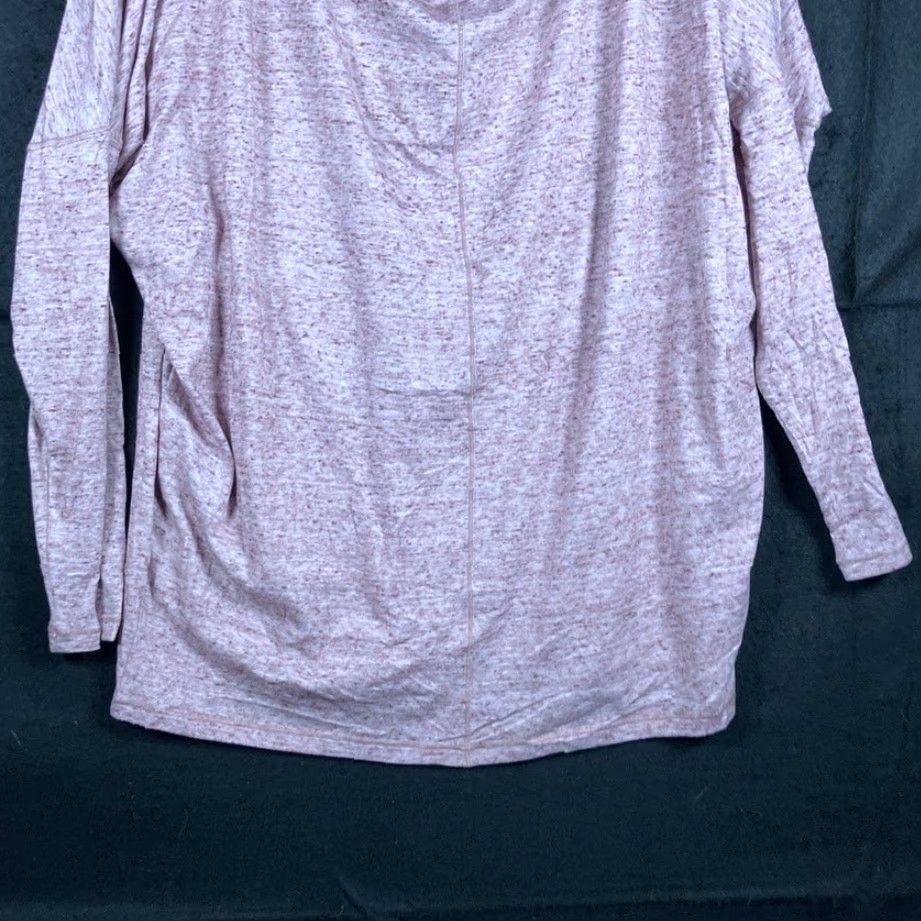 Athleta Athleta Sweater Women's Purple Heathered Cowl Neck Oversized Long Sleeve L Size L / US 10 / IT 46 - 5 Thumbnail