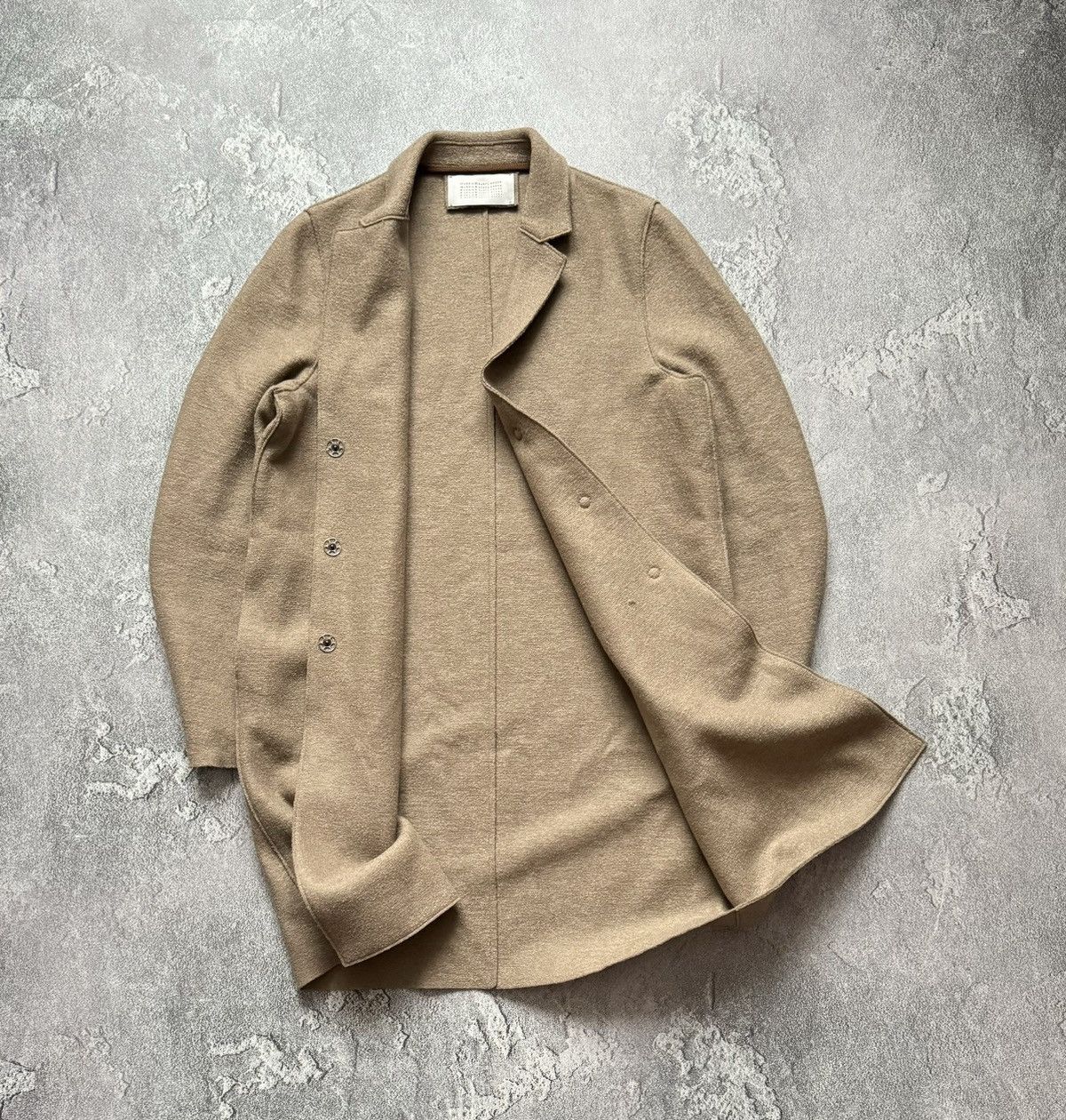 Harris Wharf London Harris Wharf London IT44 A1301MLK coat wool jacket button up Size M / US 6-8 / IT 42-44 - 12 Thumbnail
