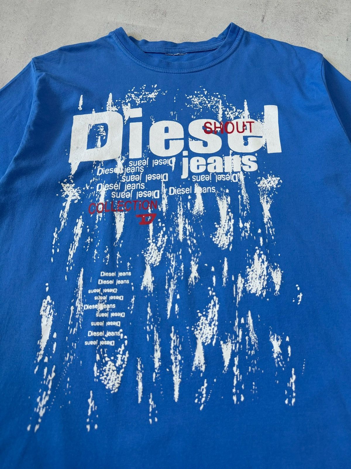 Diesel Vintage Diesel T Shirt Tee Big Logo Baggy Y2K 90s Crazy Size US M / EU 48-50 / 2 - 3 Thumbnail