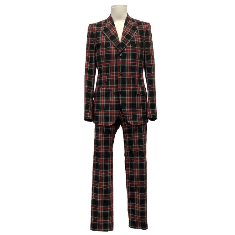 Gucci Gucci Plaid Suit Size 36R Size 36R - 1 Thumbnail