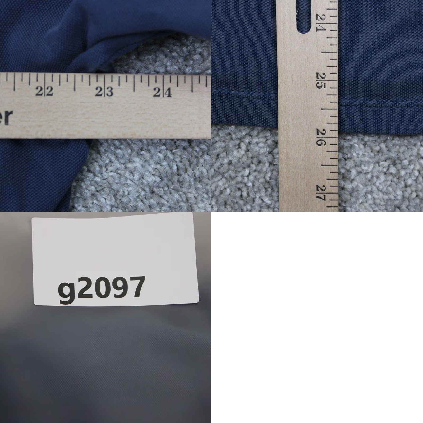 Theory Theory Mens Polo Shirt XL Blue Pima Cotton Blend Stretch Classic, Preppy Size US XL / EU 56 / 4 - 9 Thumbnail