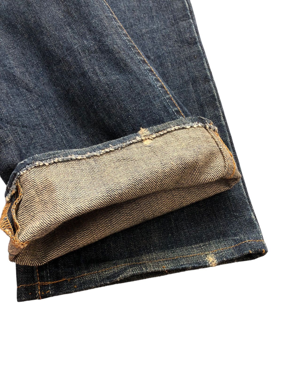 Levi's Vintage Levi's 522 Clawmark Distressed Denim Size US 31 - 8 Thumbnail