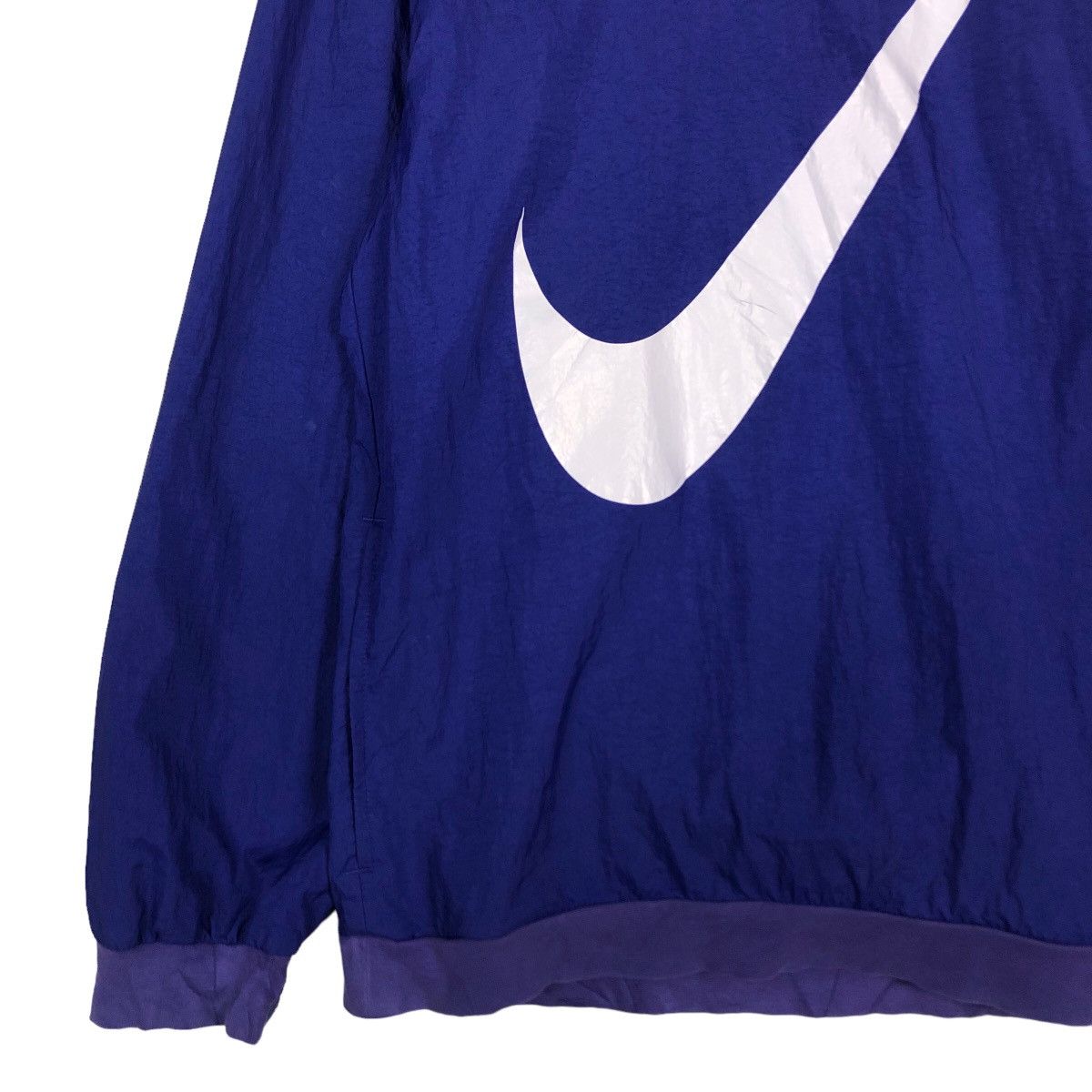 Nike 🔥Vintage Nike Big Swoosh Logo Sweatshirt Size US M / EU 48-50 / 2 - 4 Thumbnail