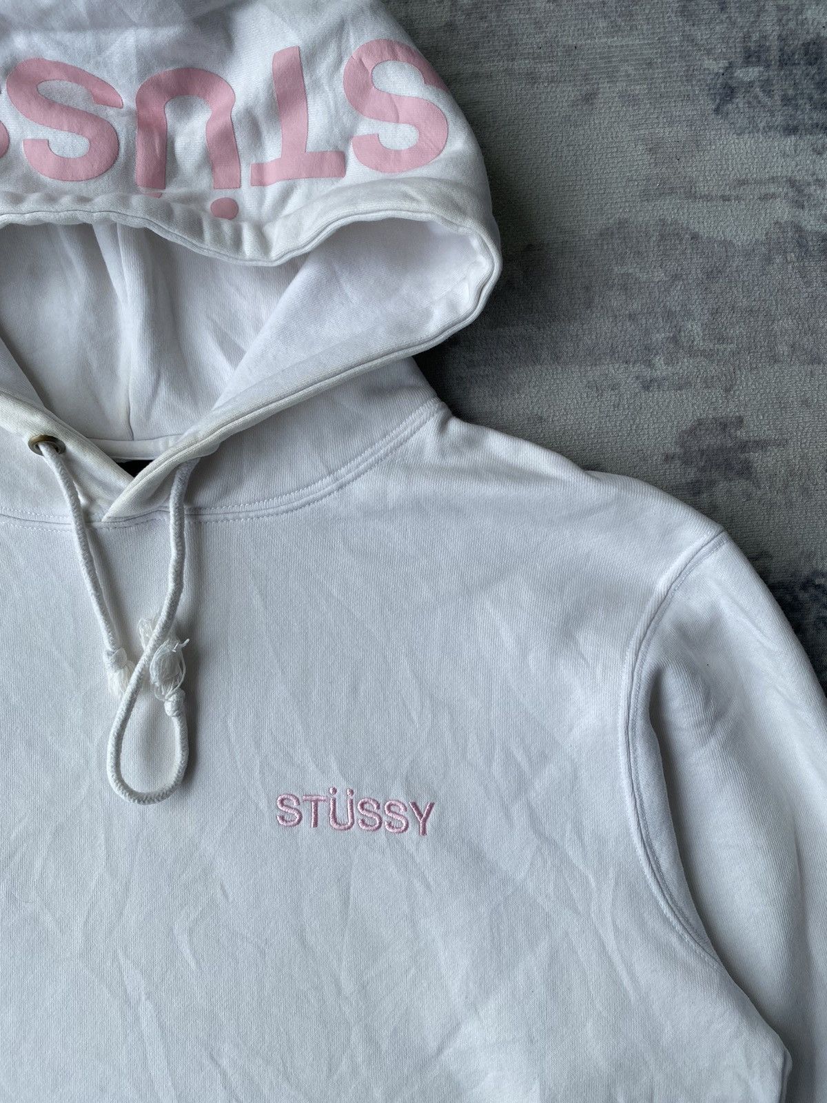 Stussy × Vintage OG Vintage Stussy Spellout Hoodies / Travis Flacko Scott Size US M / EU 48-50 / 2 - 3 Thumbnail