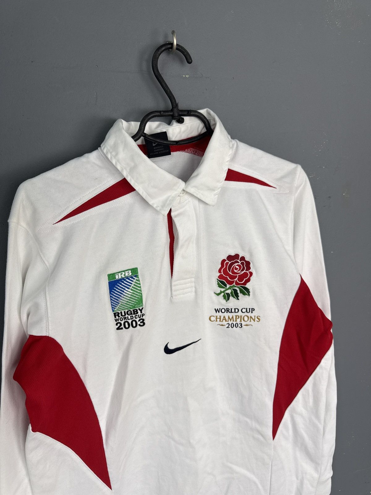 Nike Vintage Y2K Nike England 2003 Rugby World Cup Winner Jersey Size US M / EU 48-50 / 2 - 3 Thumbnail
