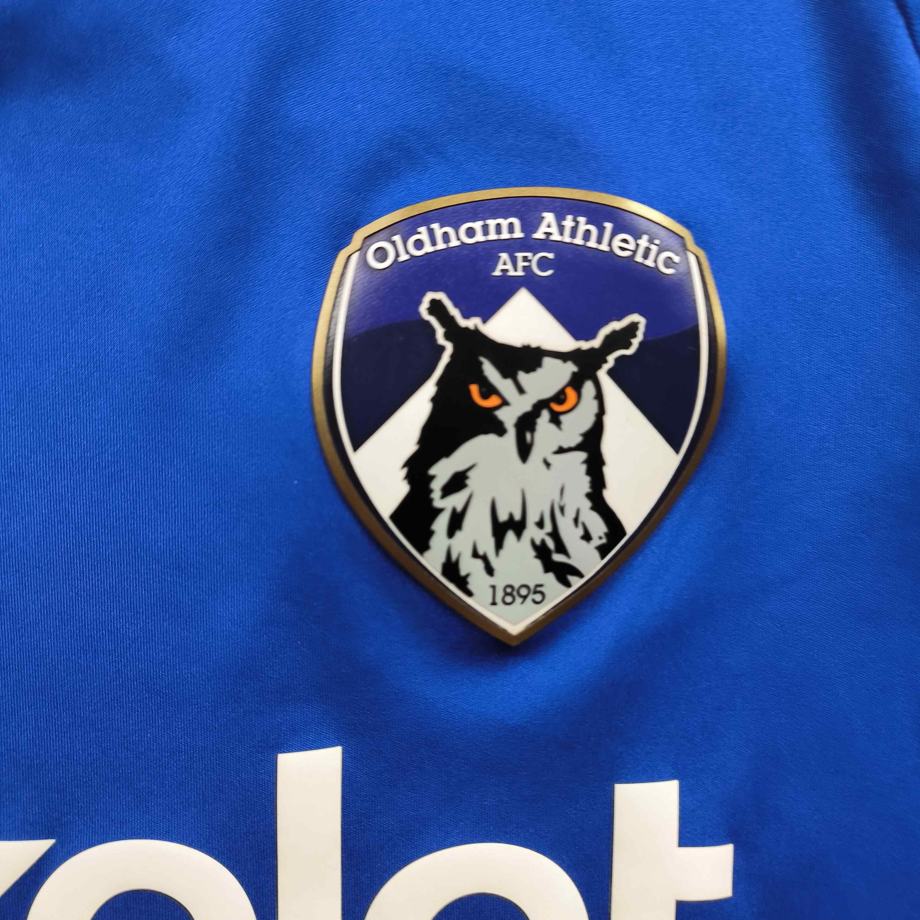 Oldham Athletic 2019-20 Hummel home football jersey size L