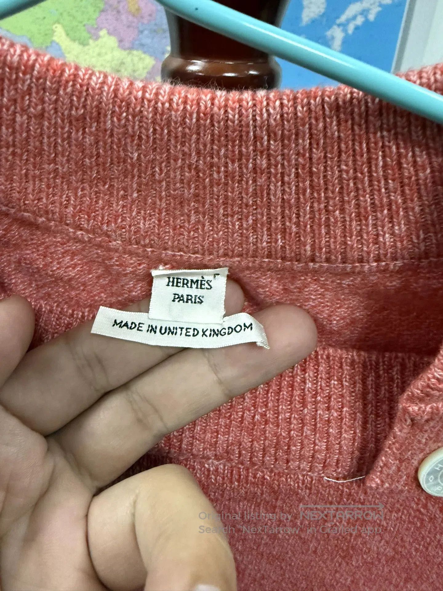 Hermes Hermes Women's Cashmere Sweater 34. Size US S / EU 44-46 / 1 - 3 Thumbnail