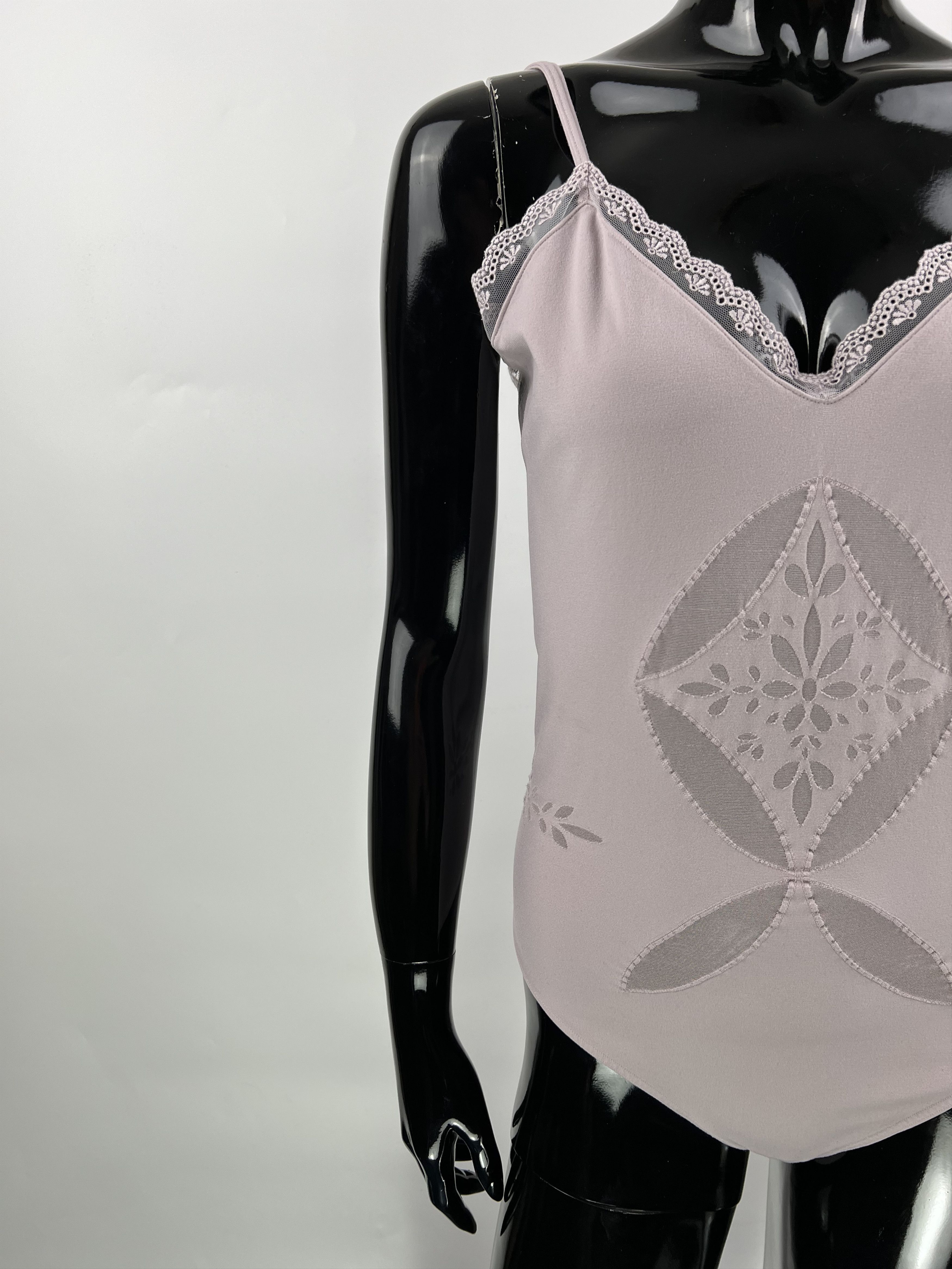 Wolford Wolford Light Purple Bodysuit Size M/L Size L / US 10 / IT 46 - 3 Thumbnail