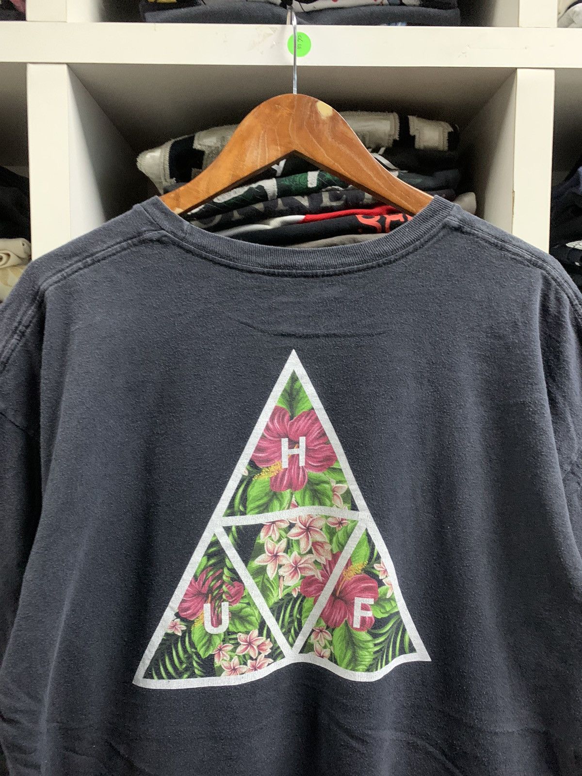 Huf × Vintage Vintage HUF big logo t-shirt Size US XL / EU 56 / 4 - 11 Thumbnail