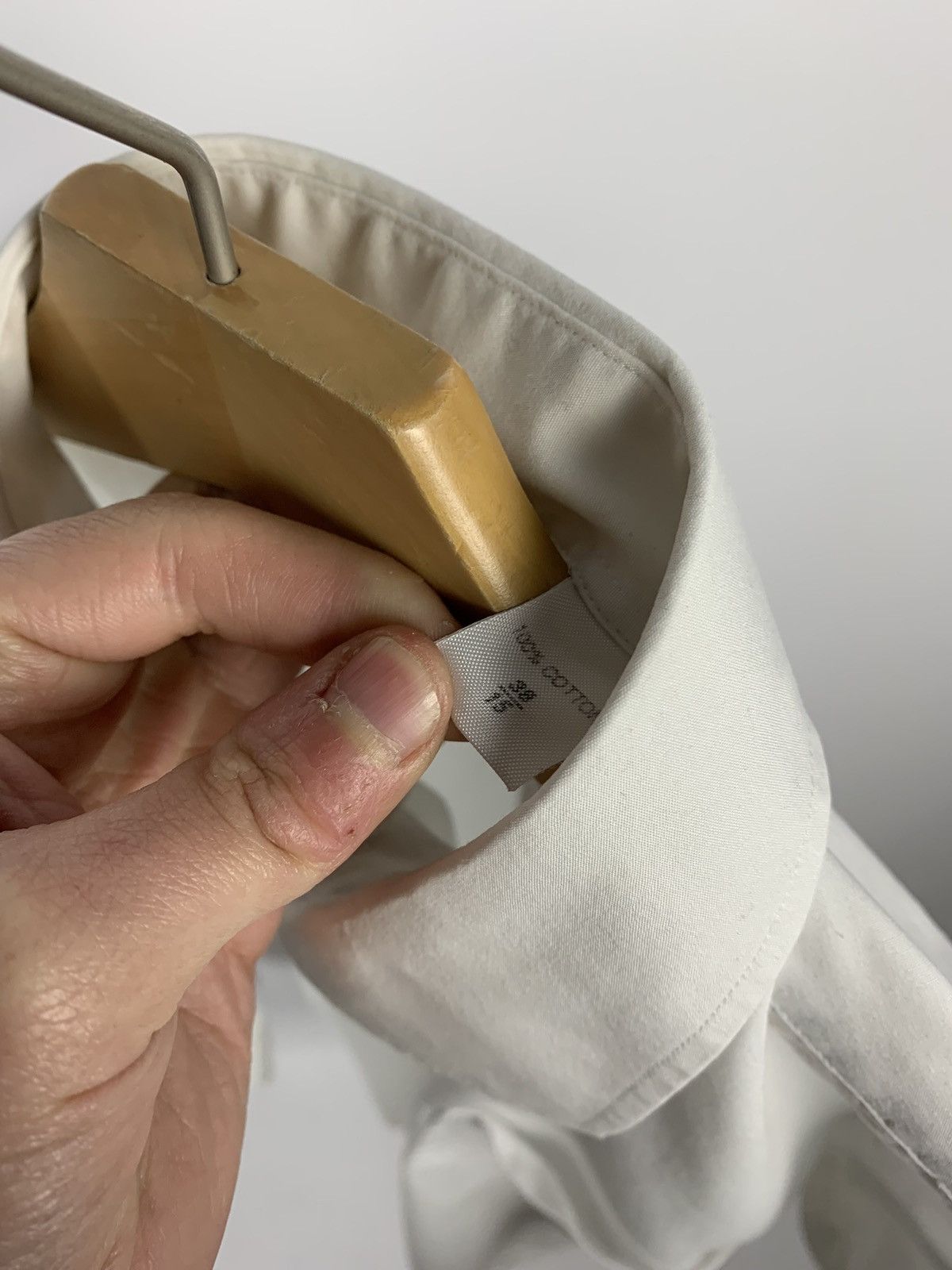 Yves Saint Laurent Vintage Yves Saint Laurent Formal Shirt Buttons Up Size 38 Size US L / EU 52-54 / 3 - 9 Thumbnail