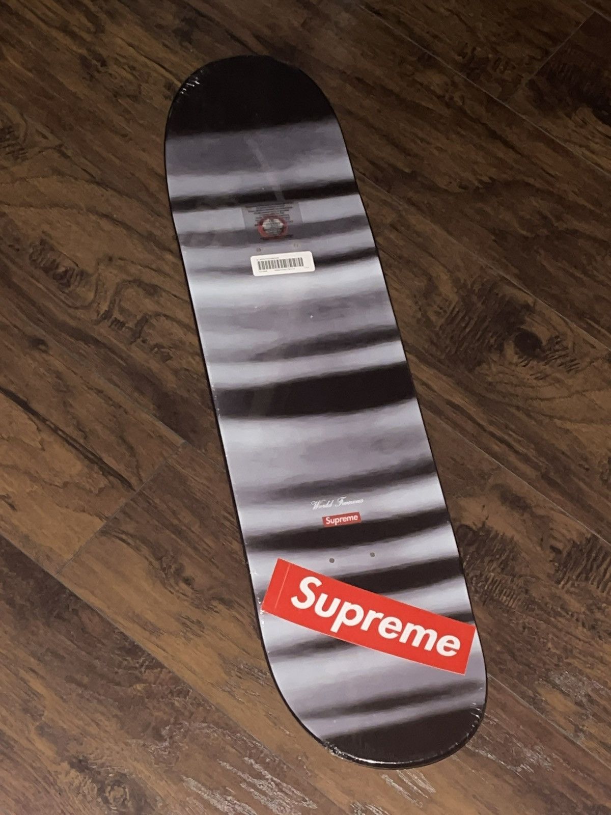 Supreme Supreme Blurred Skateboard Black 8.375 Size ONE SIZE - 2 Thumbnail