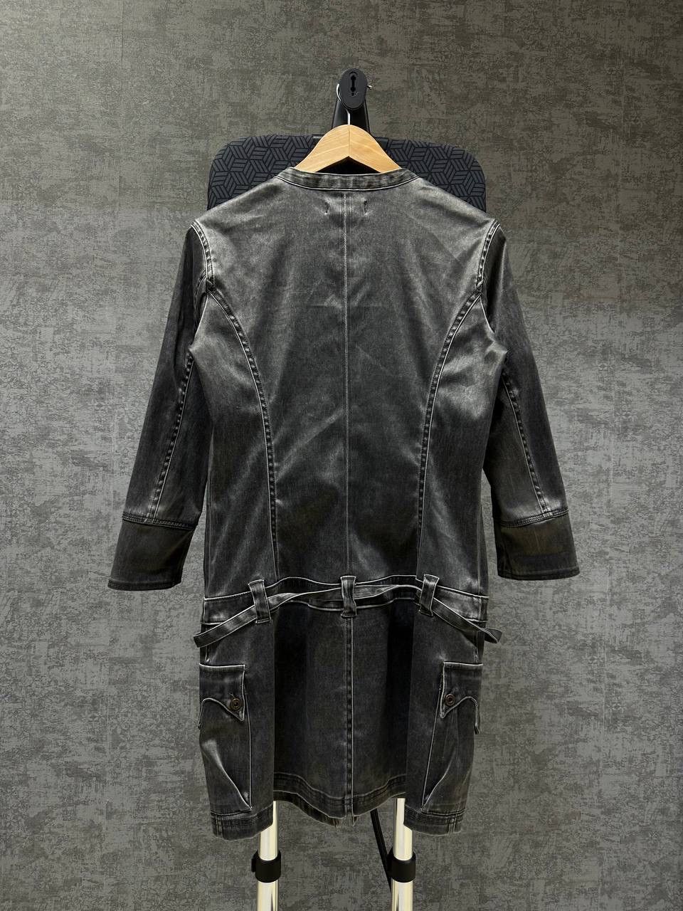 Diesel × Vintage Vintage Diesel Avant Garde Gray Women Dress Size XL / US 12-14 / IT 48-50 - 11 Thumbnail
