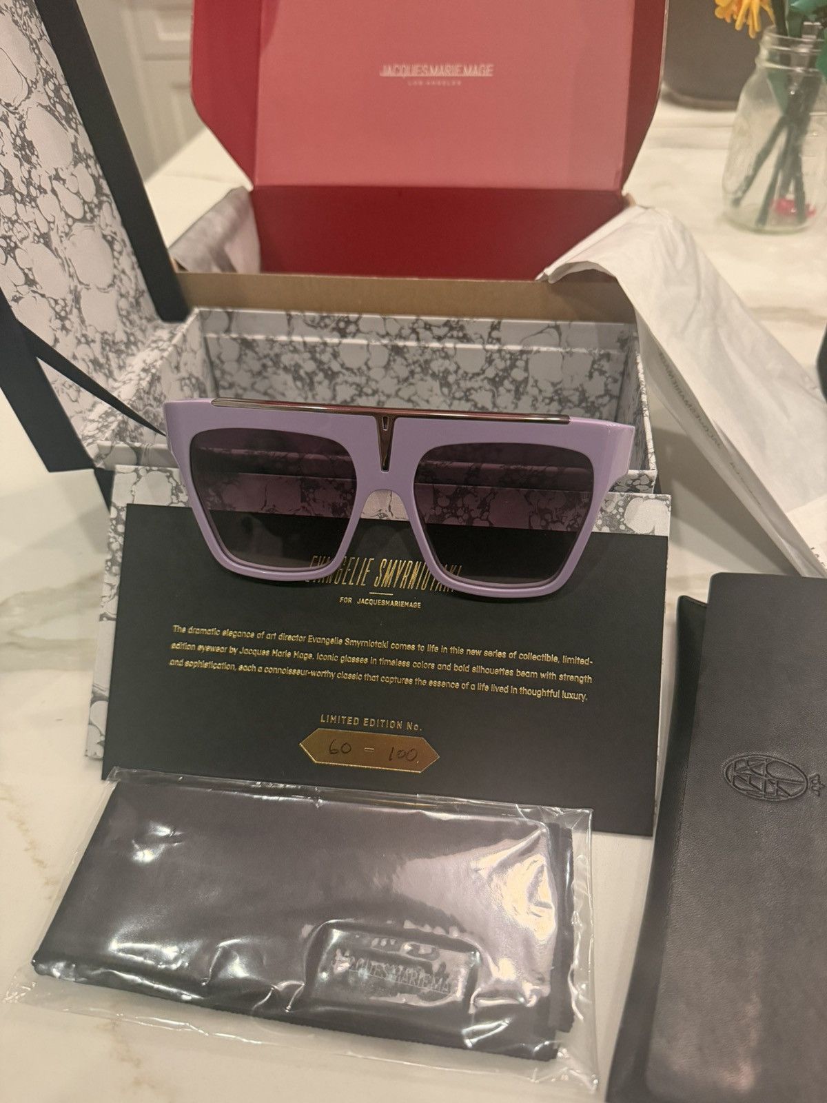 Jacques Marie Mage Jacques marie mage selini sunglasses Size ONE SIZE - 7 Thumbnail